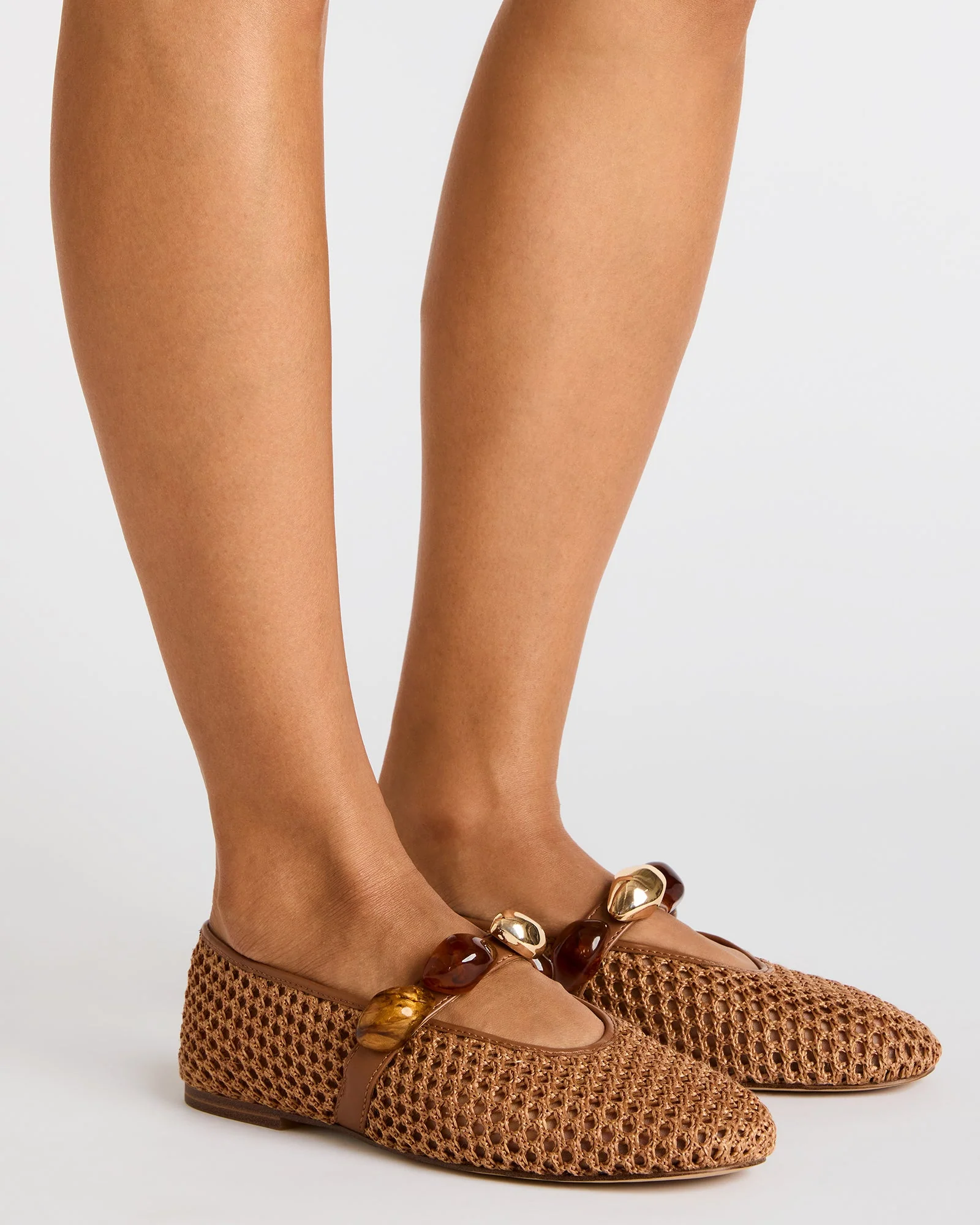POPPIN BROWN RAFFIA - Image 2