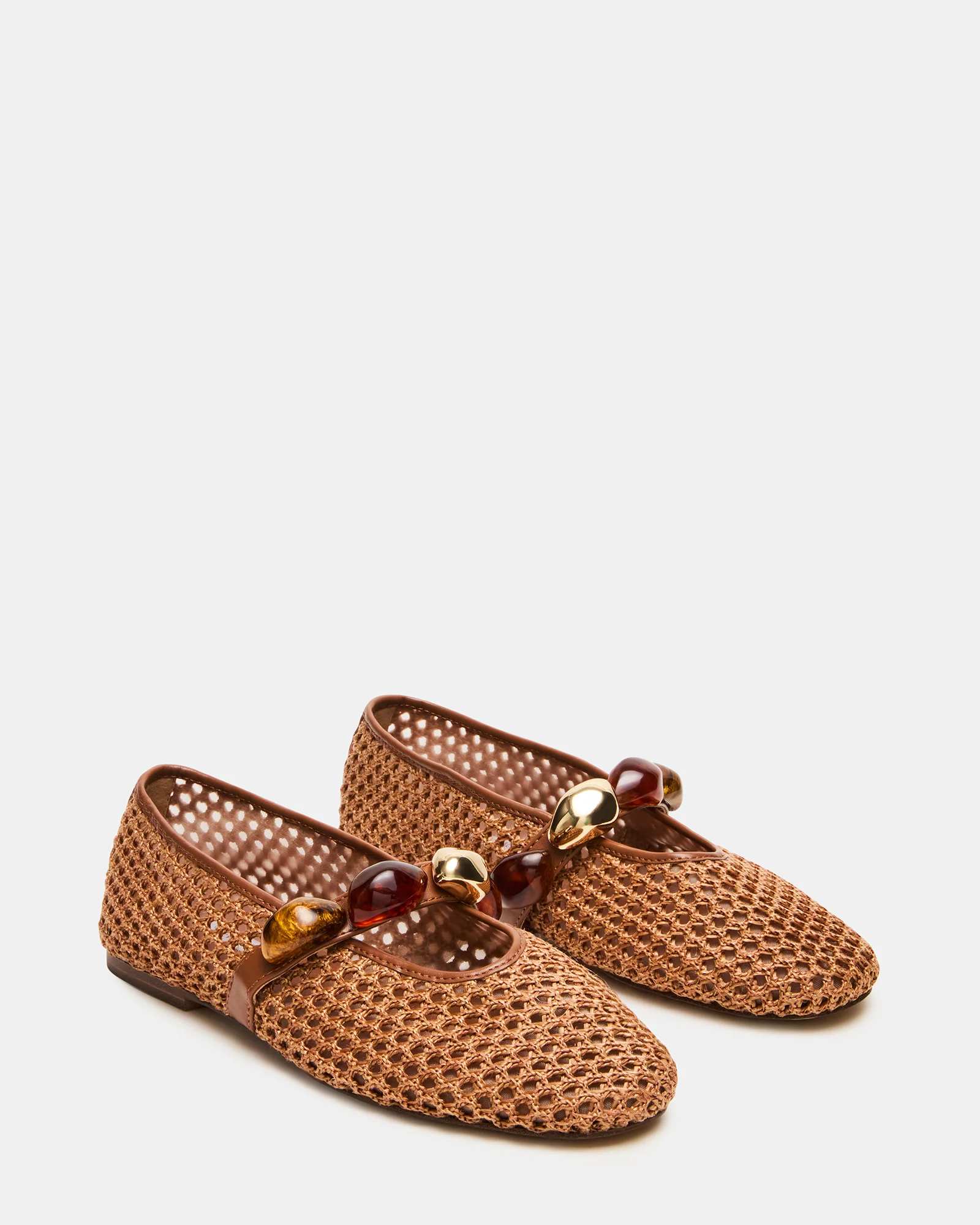 POPPIN BROWN RAFFIA - Image 3