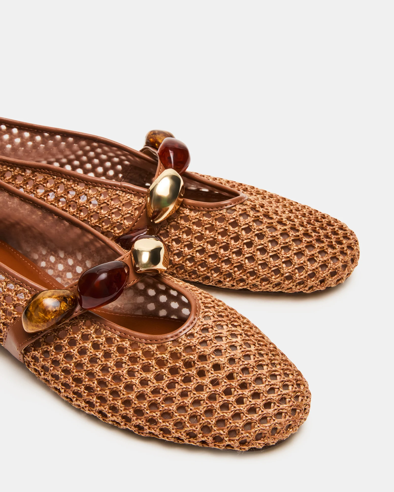 POPPIN BROWN RAFFIA - Image 4