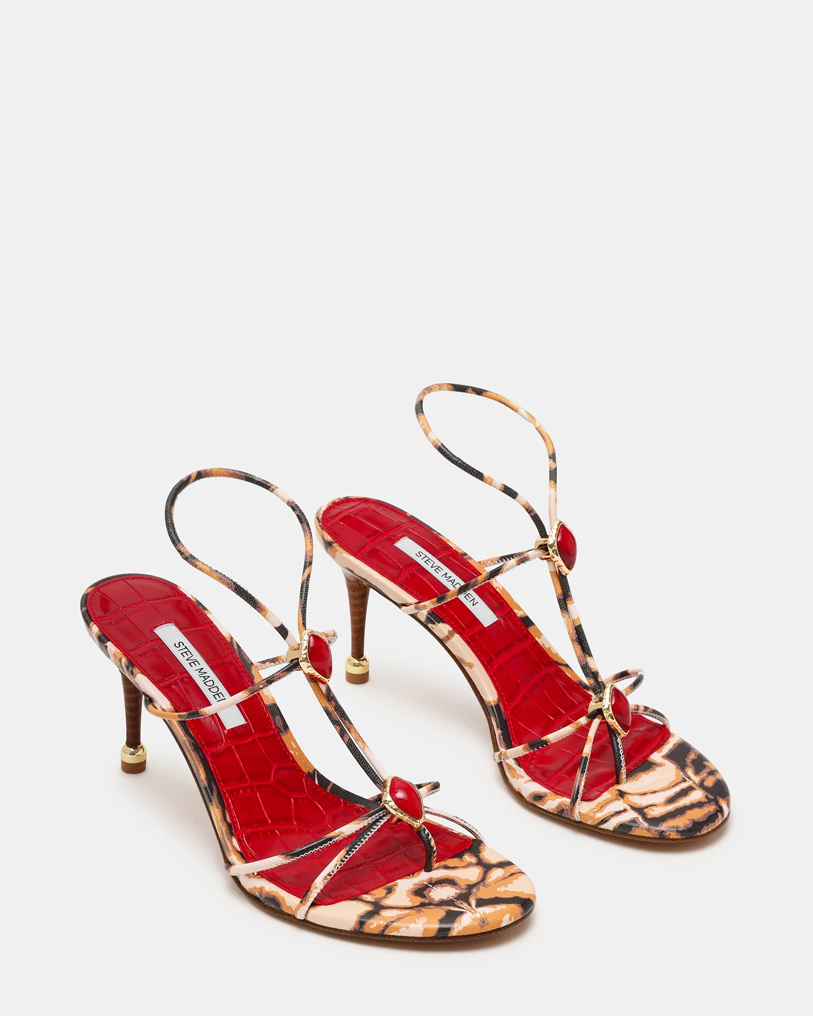 RAMOS STONE RED/BROWN PRINT - Image 3