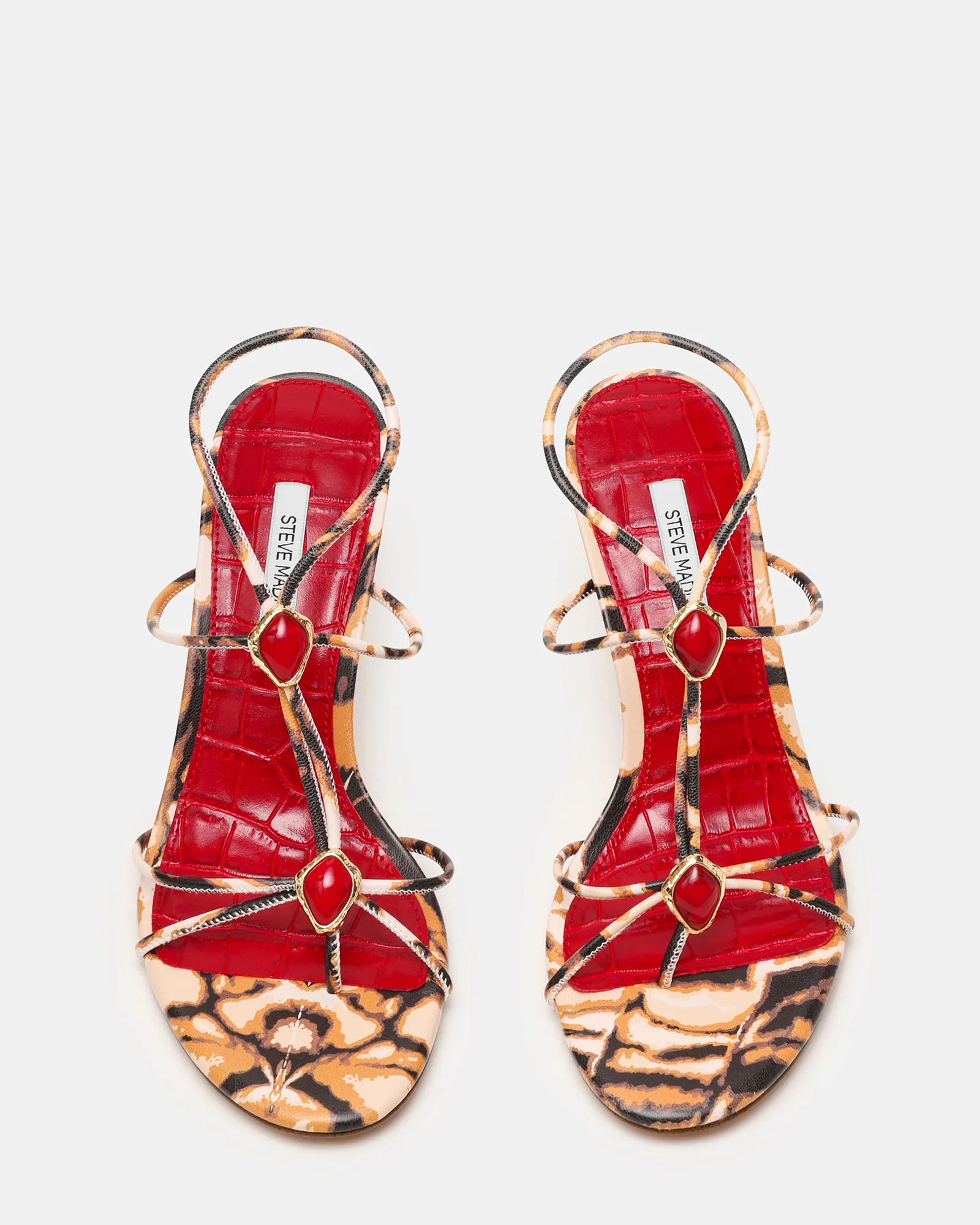 RAMOS STONE RED/BROWN PRINT - Image 5