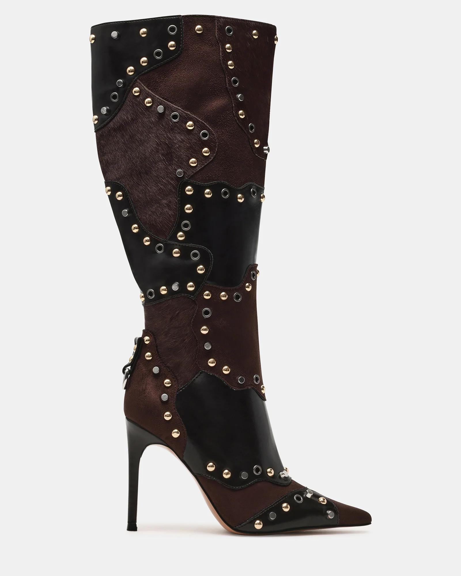 REVIVE BROWN MULTI WIDE CALF