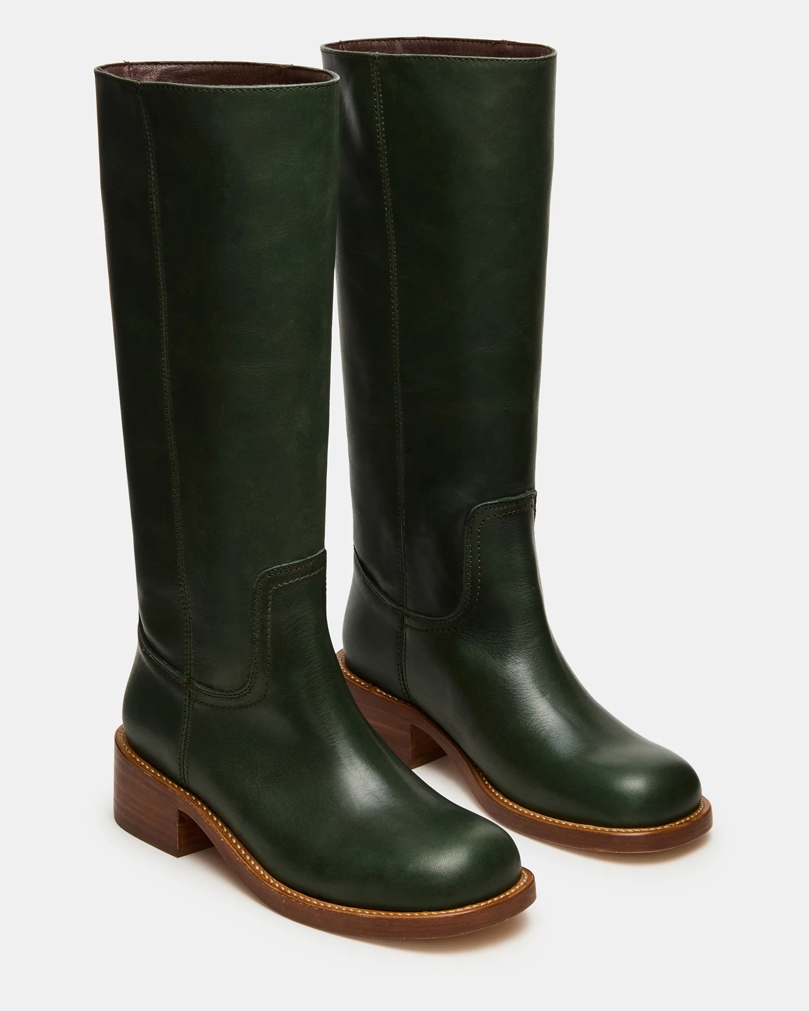 RIGGS DARK GREEN LEATHER - Image 2