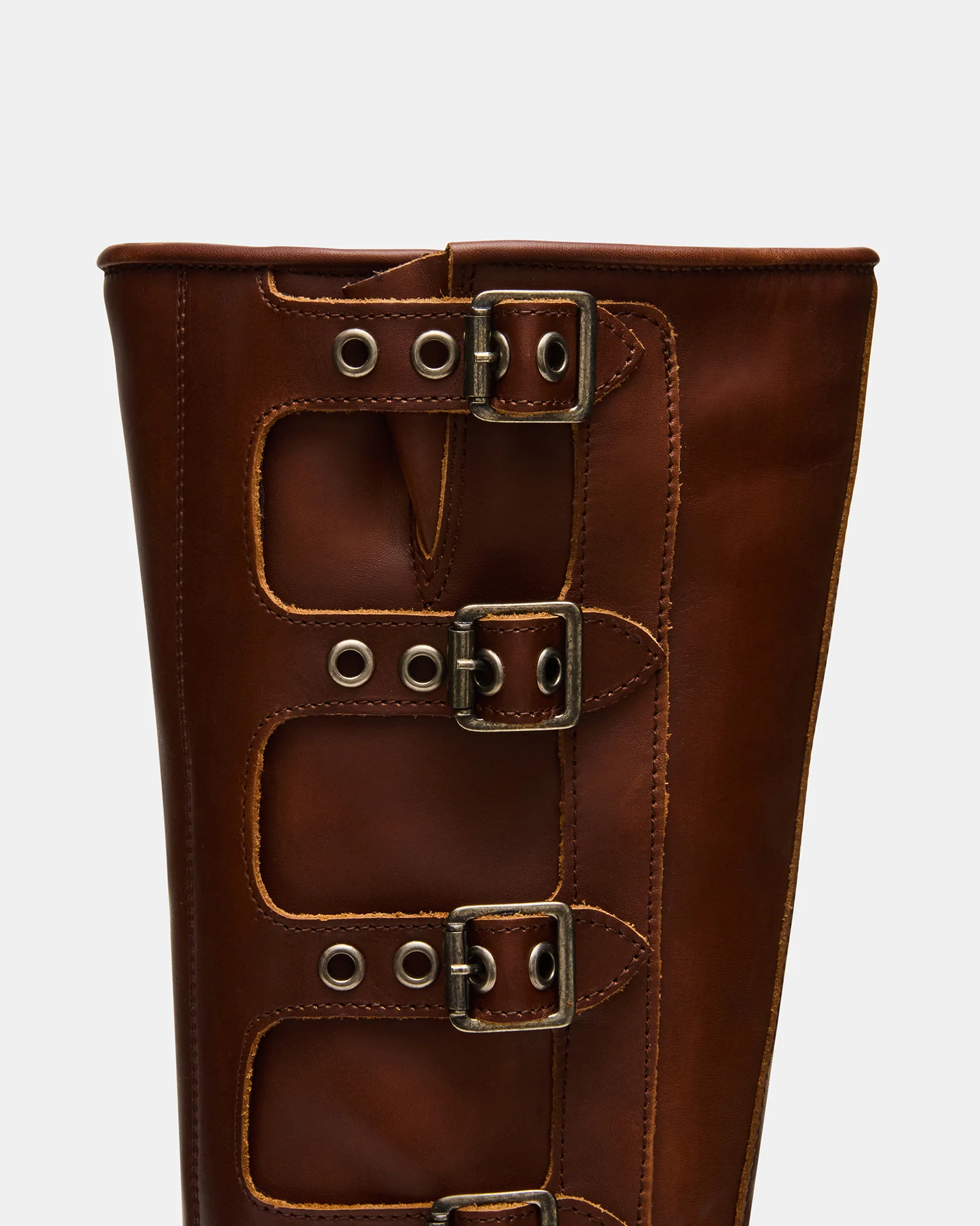 ROCKY COGNAC DISTRESSED WIDE CALF - Image 3