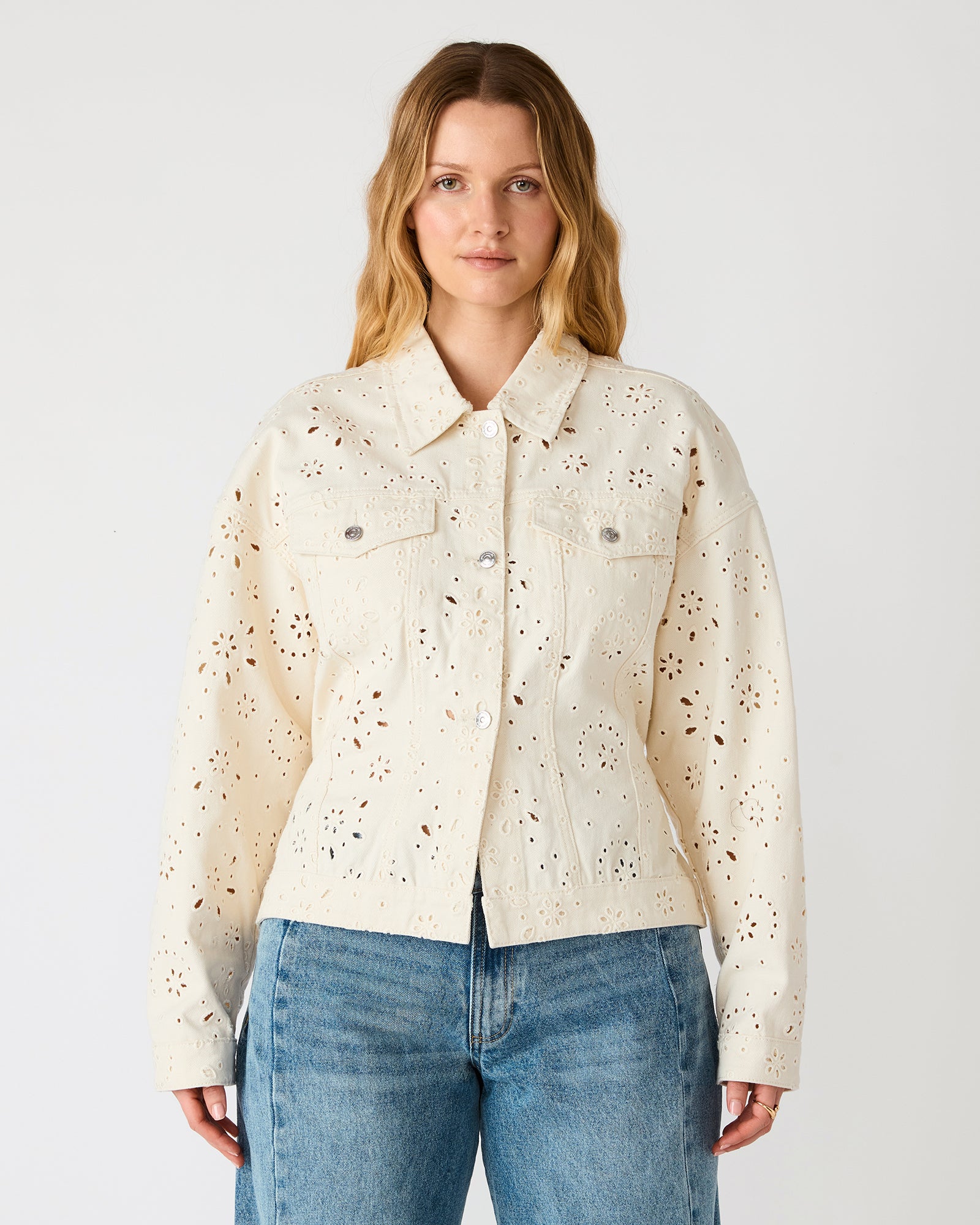 HENRIETTA JACKET SEA MIST - Image 9
