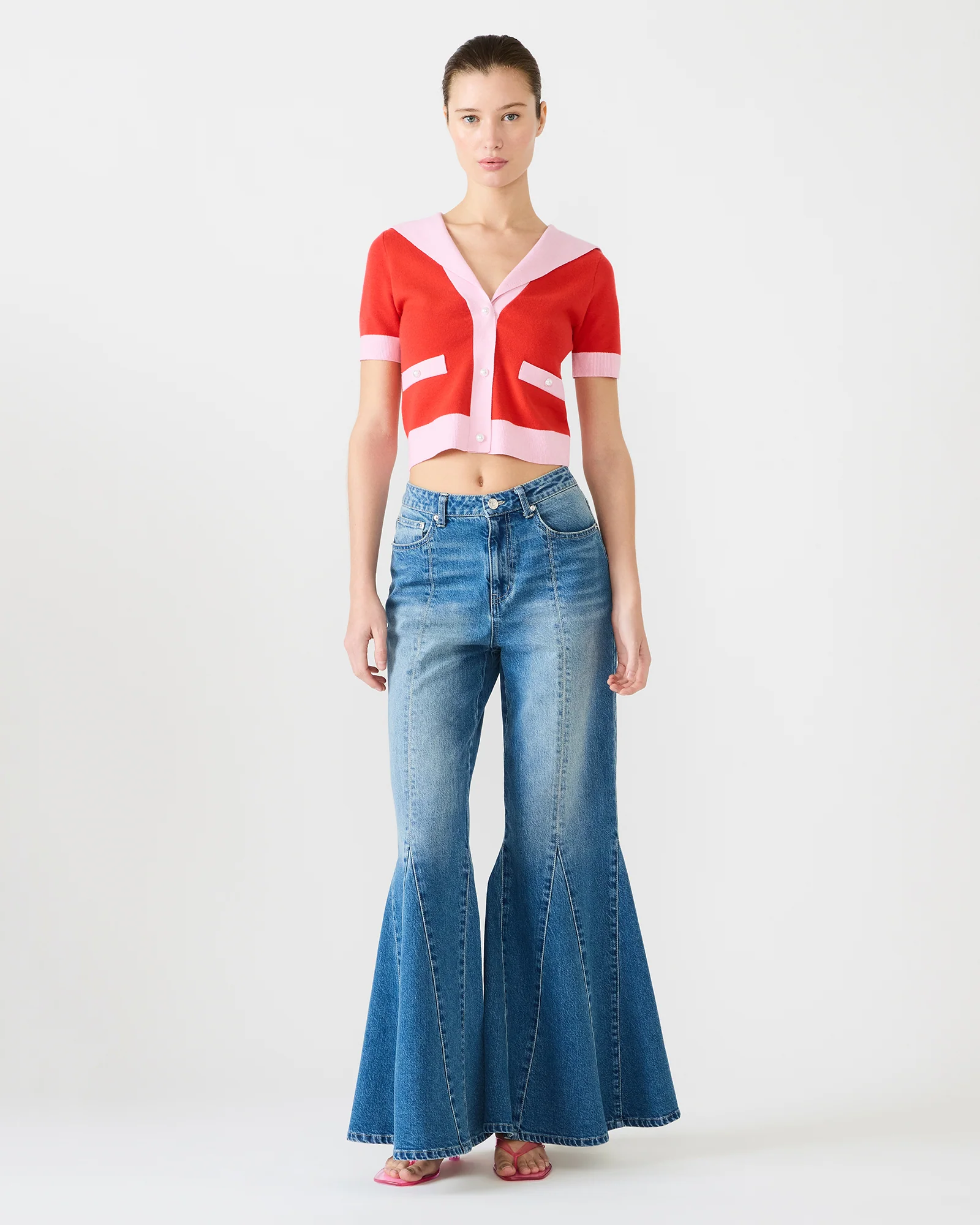 ADEN SWEATER SCOOTER RED