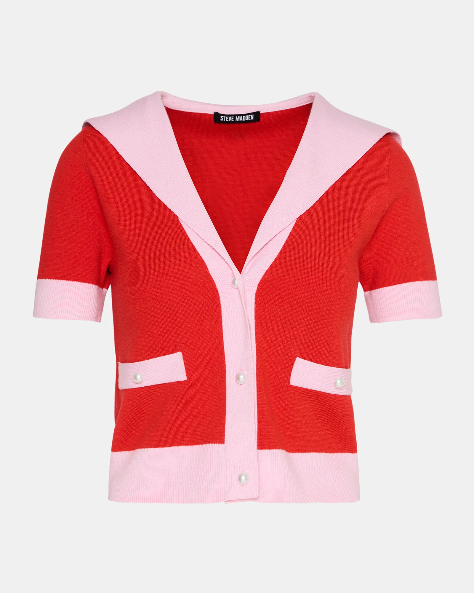 ADEN SWEATER SCOOTER RED - Image 7