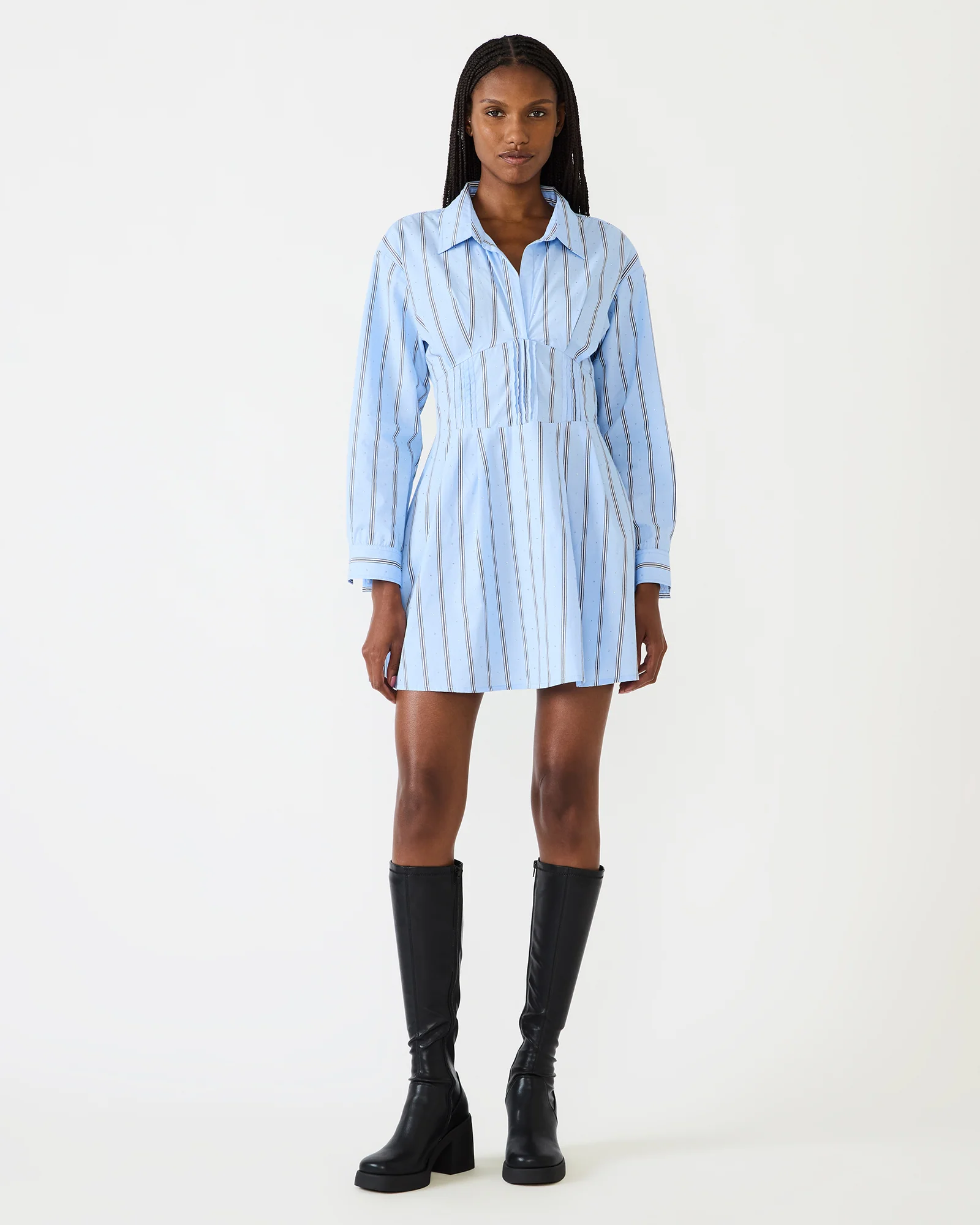 ARIANY DRESS ESTATE BLUE