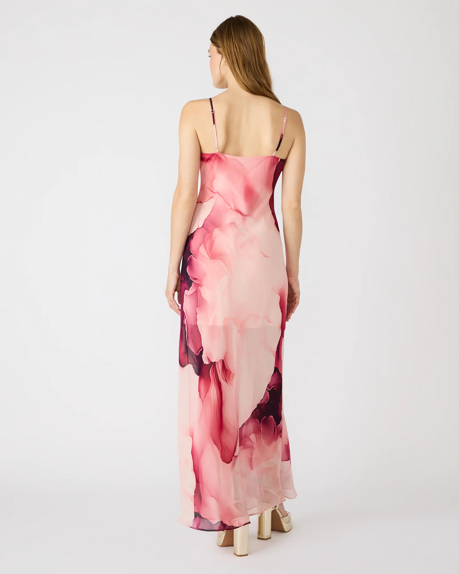 MAXINIA DRESS CORAL CLOUD - Image 5