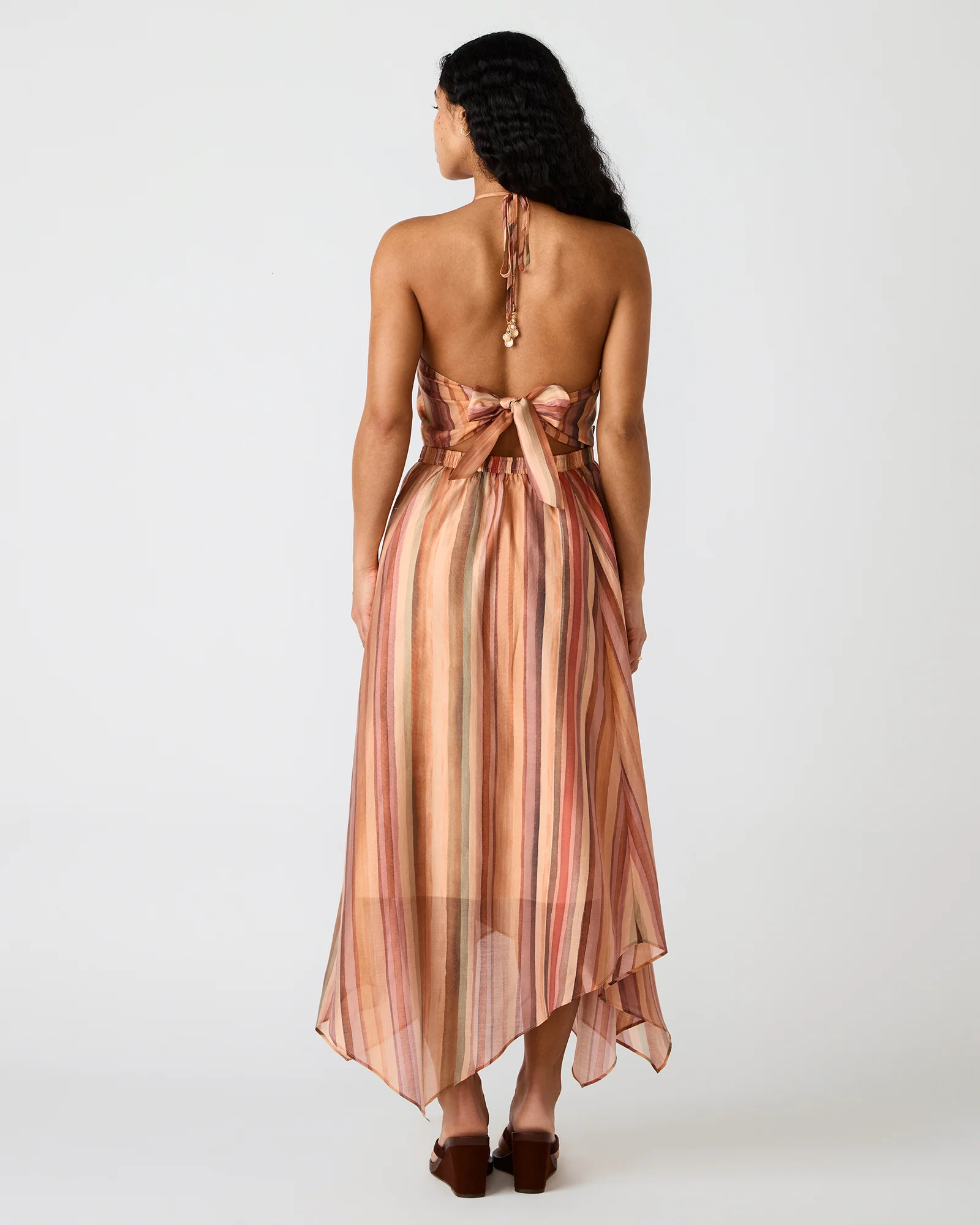 DALINA DRESS STRIPE MULTI - Image 10