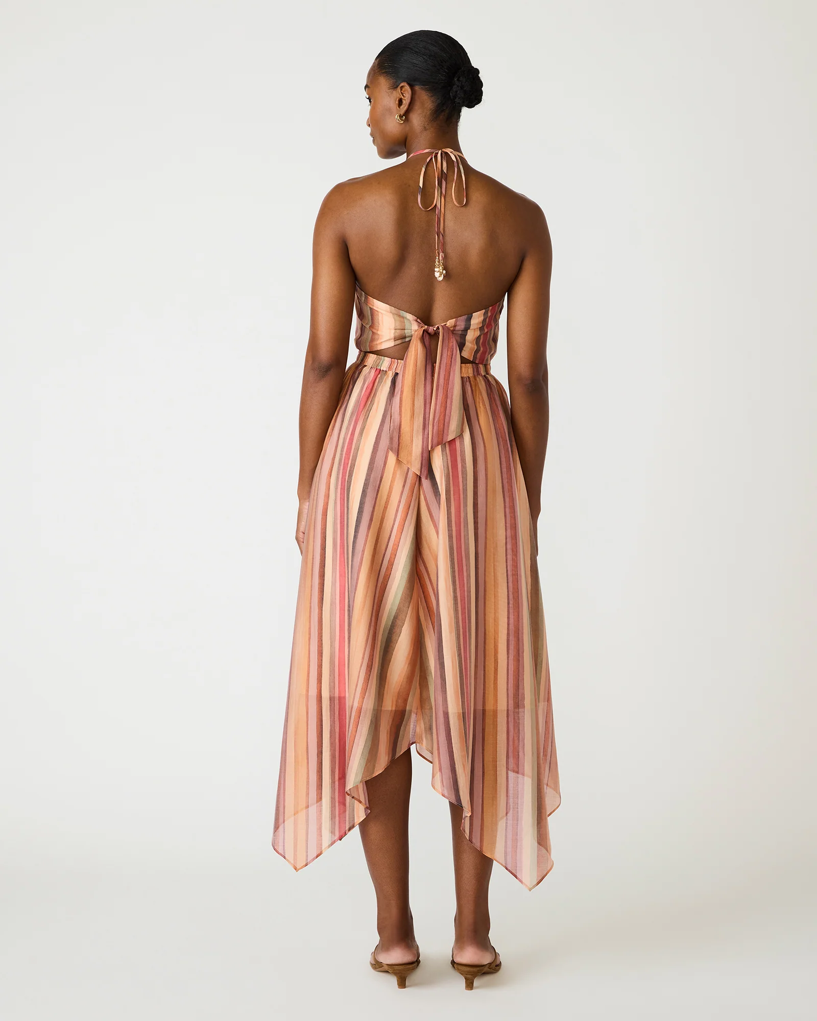 DALINA DRESS STRIPE MULTI - Image 3