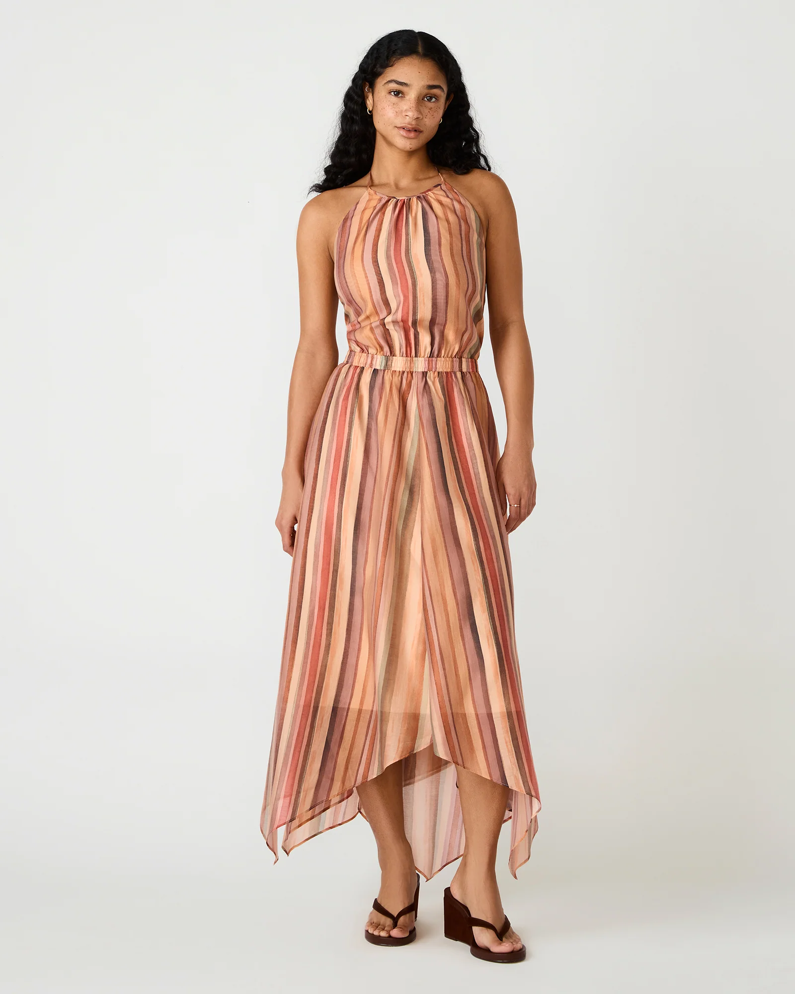 DALINA DRESS STRIPE MULTI - Image 6
