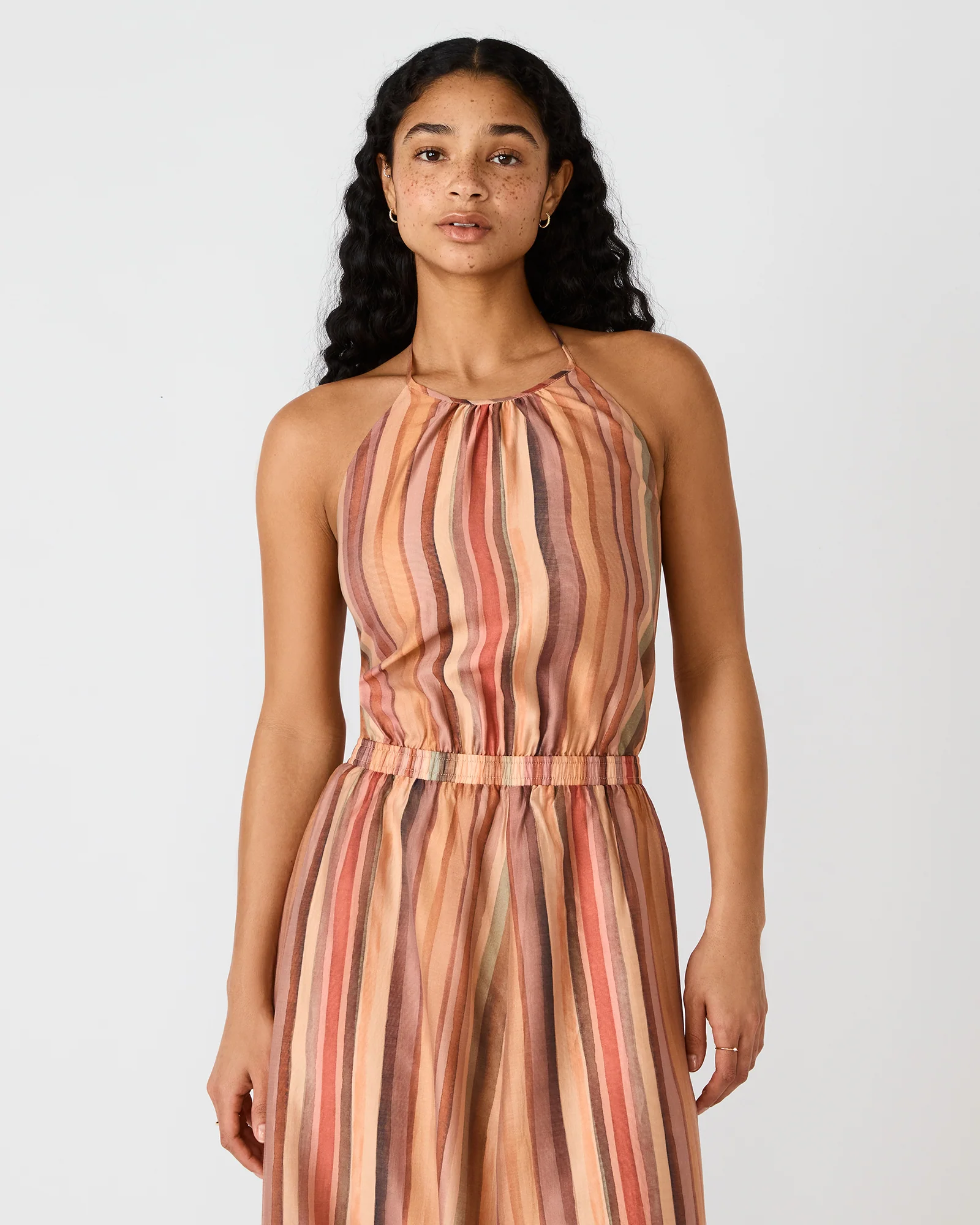 DALINA DRESS STRIPE MULTI - Image 7