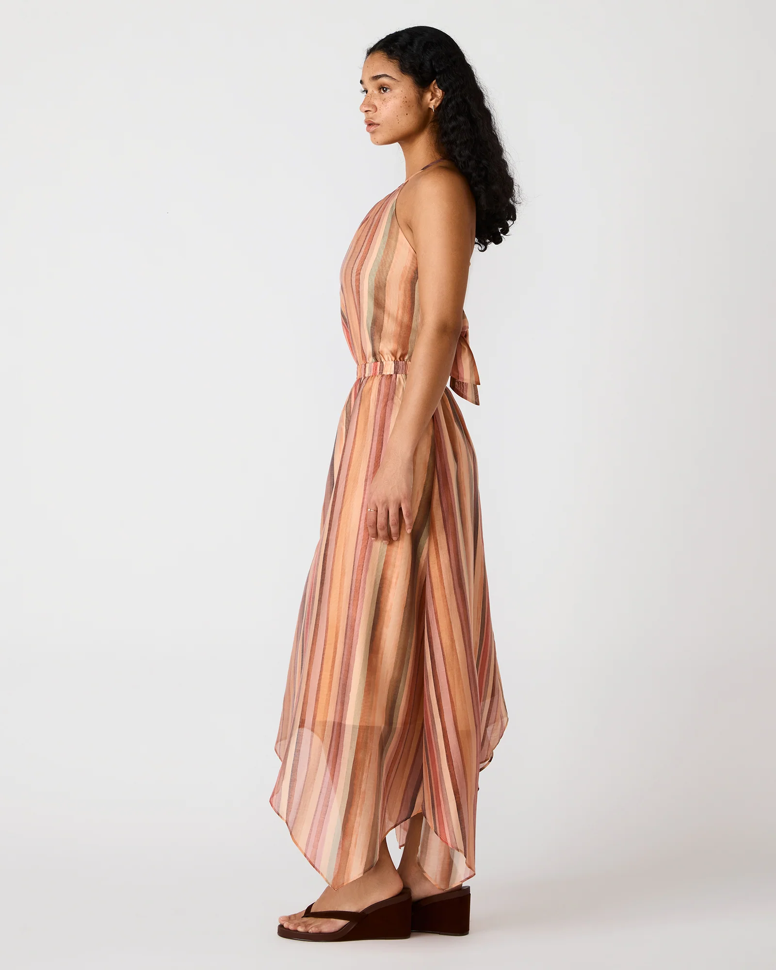 DALINA DRESS STRIPE MULTI - Image 9