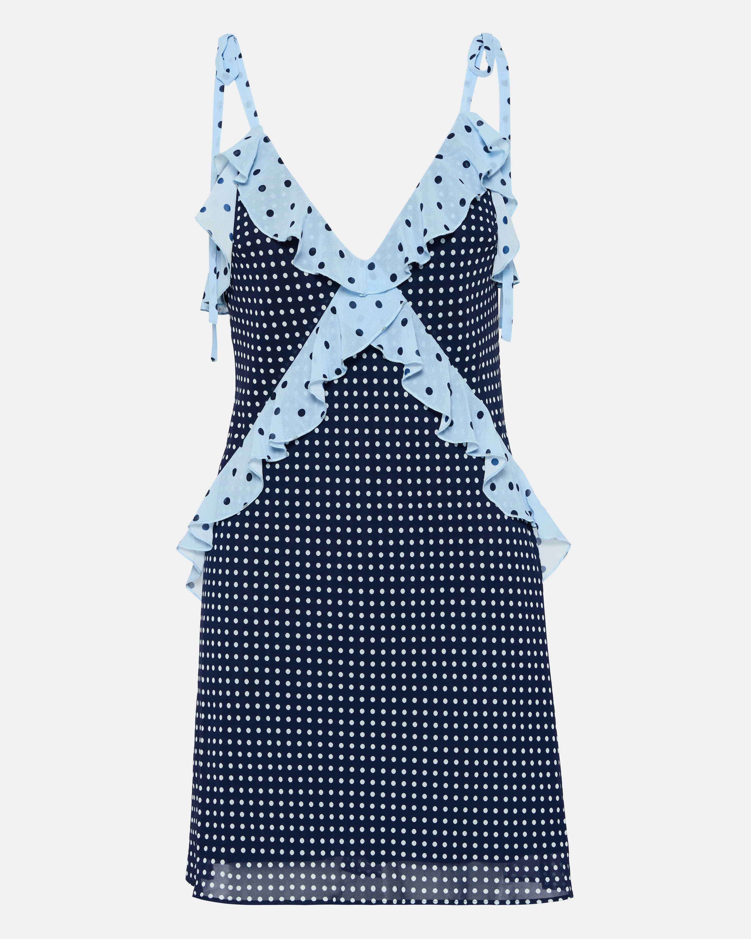 ADALINA MINI DRESS VINTAGE NAVY - Image 6