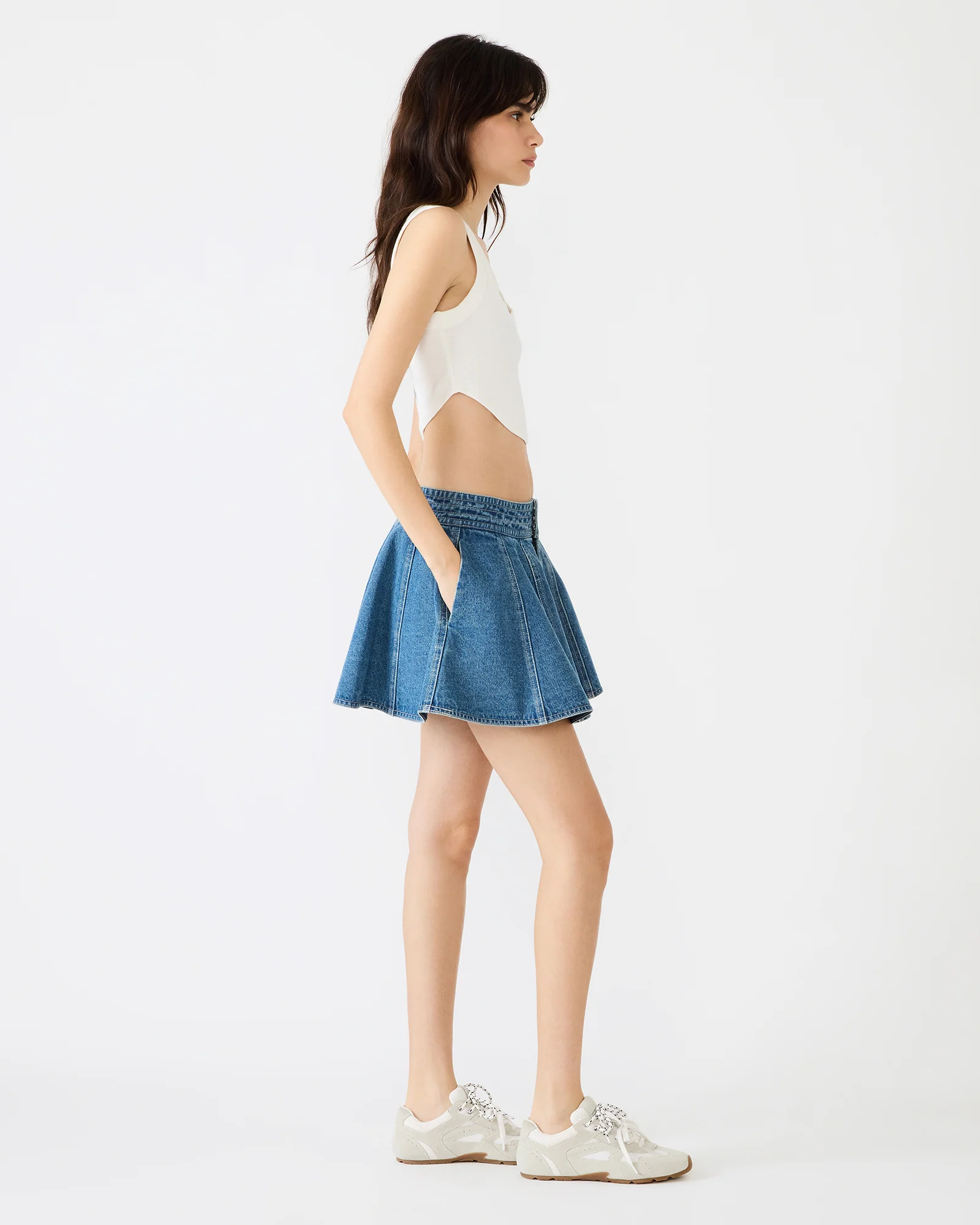 LILLIANY SKIRT ARUBA BLUE - Image 3