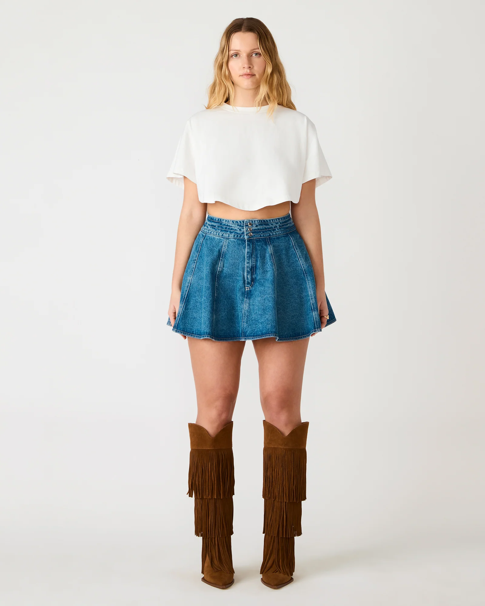LILLIANY SKIRT ARUBA BLUE - Image 6
