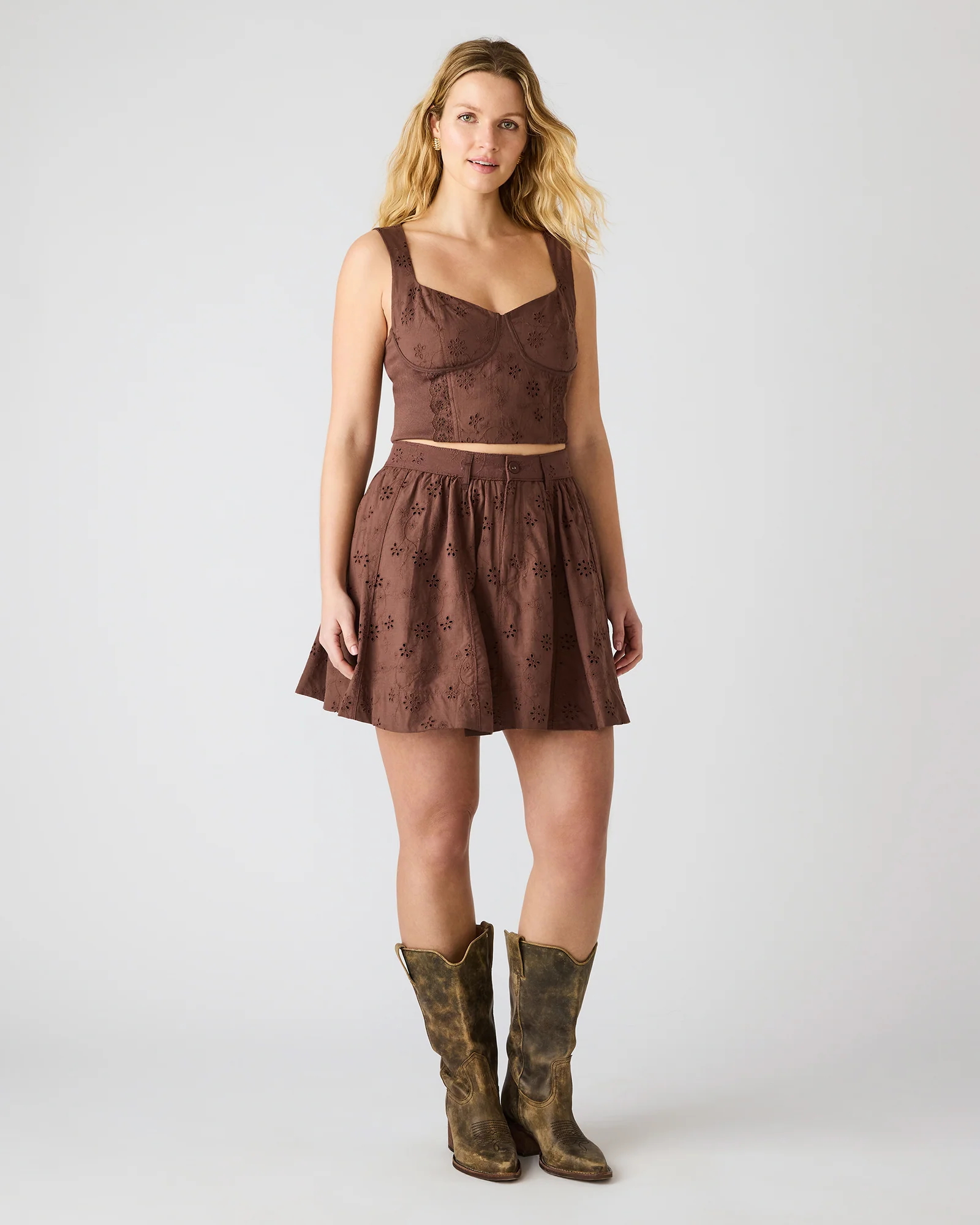 VANNY SKIRT WALNUT - Image 6