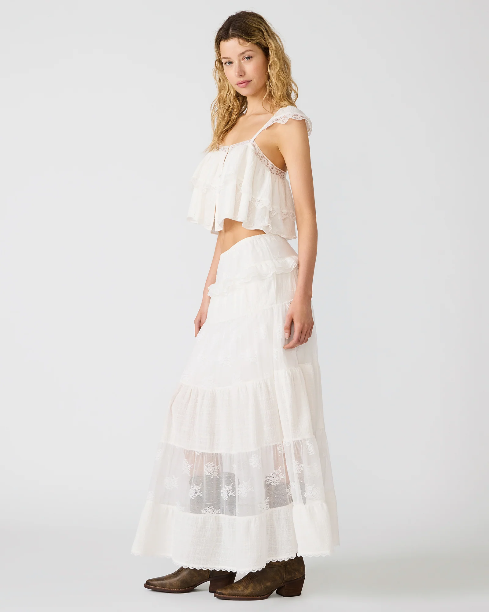 TARRYN SKIRT SNOW WHITE - Image 3