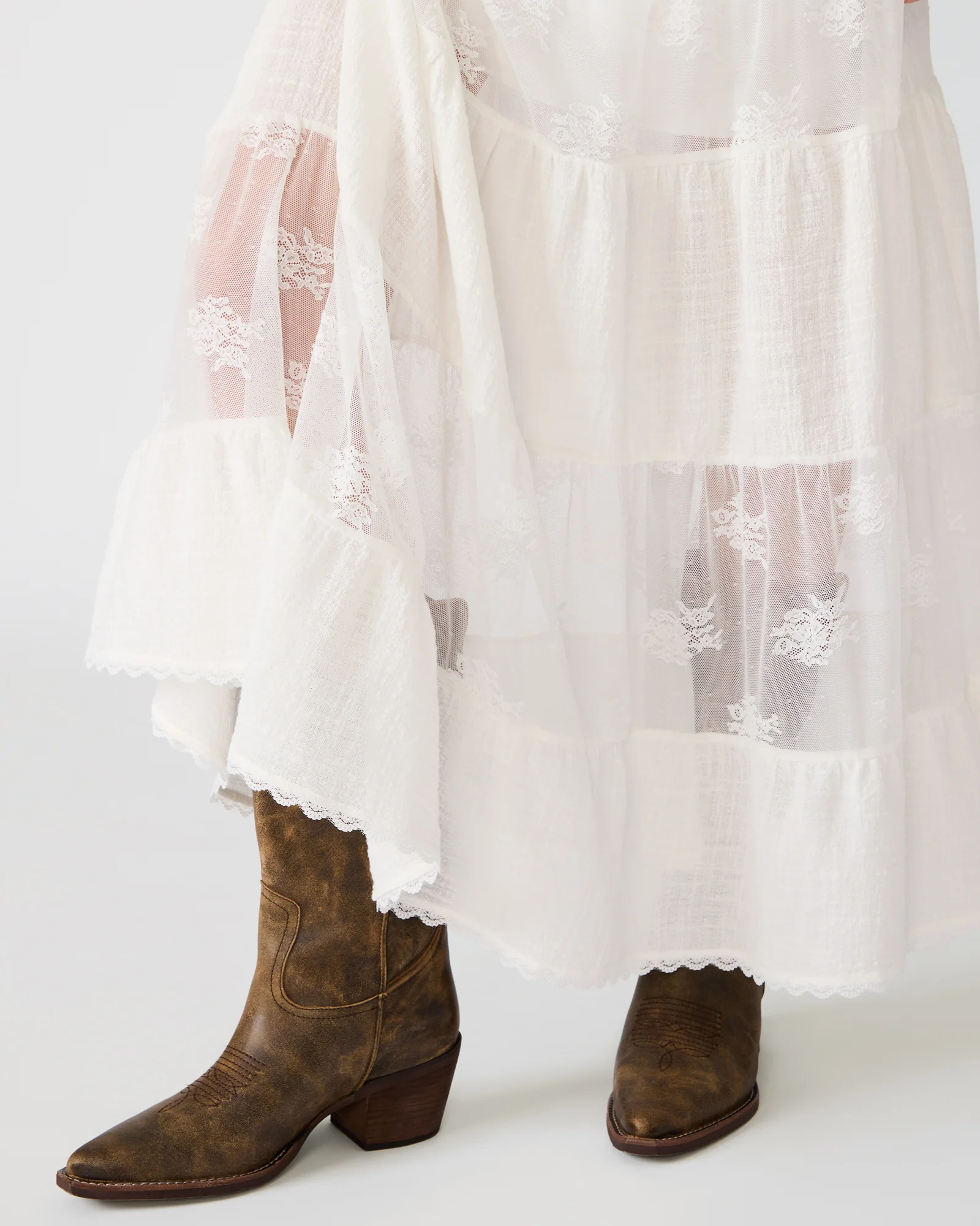 TARRYN SKIRT SNOW WHITE - Image 4