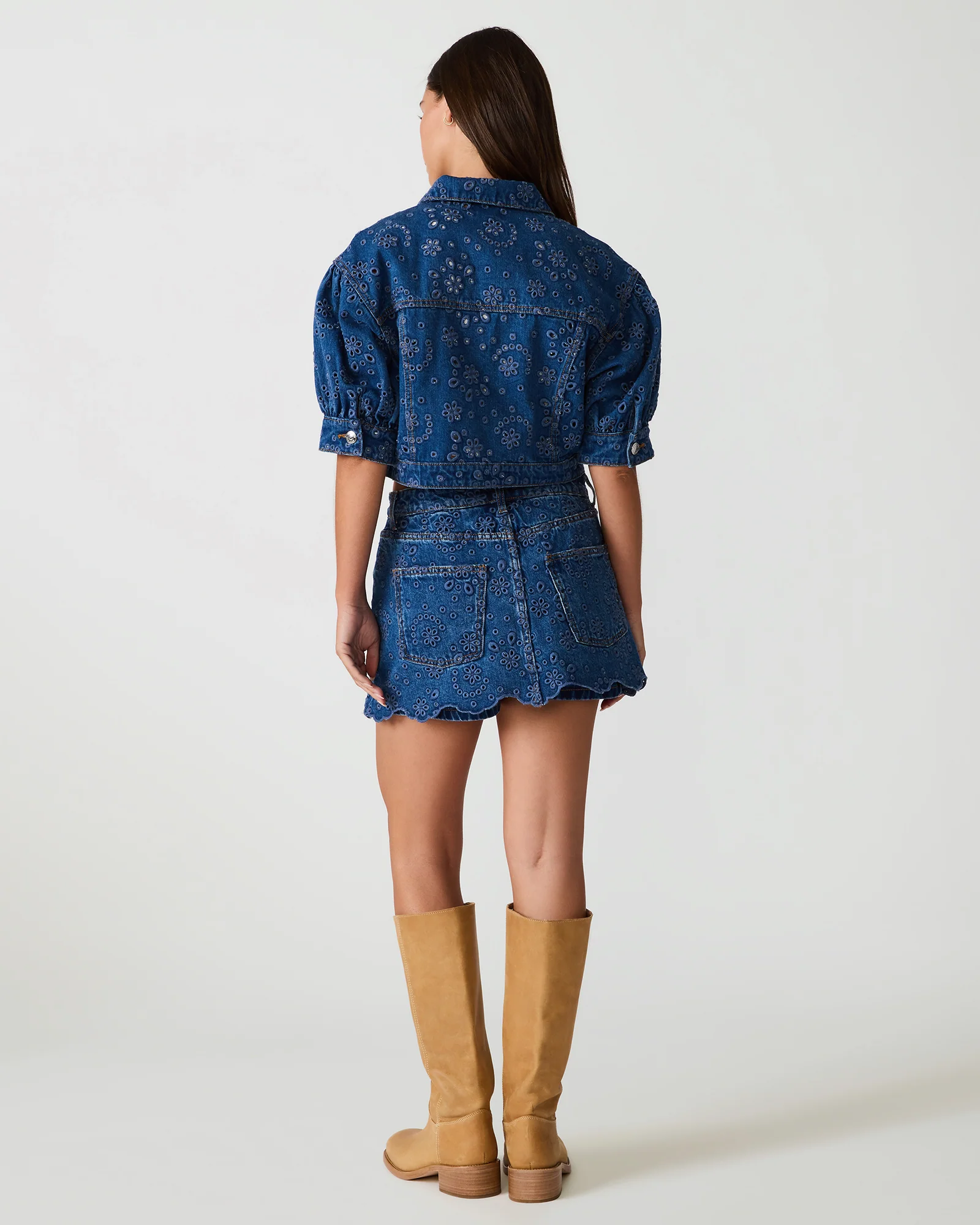 DELILAH SKORT BLUE DEPTHS - Image 5