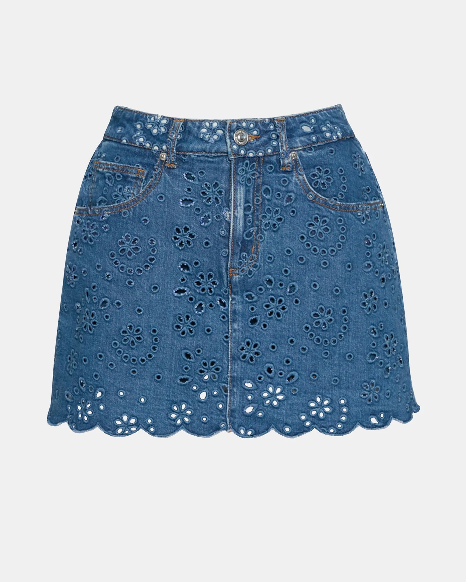 DELILAH SKORT BLUE DEPTHS - Image 8