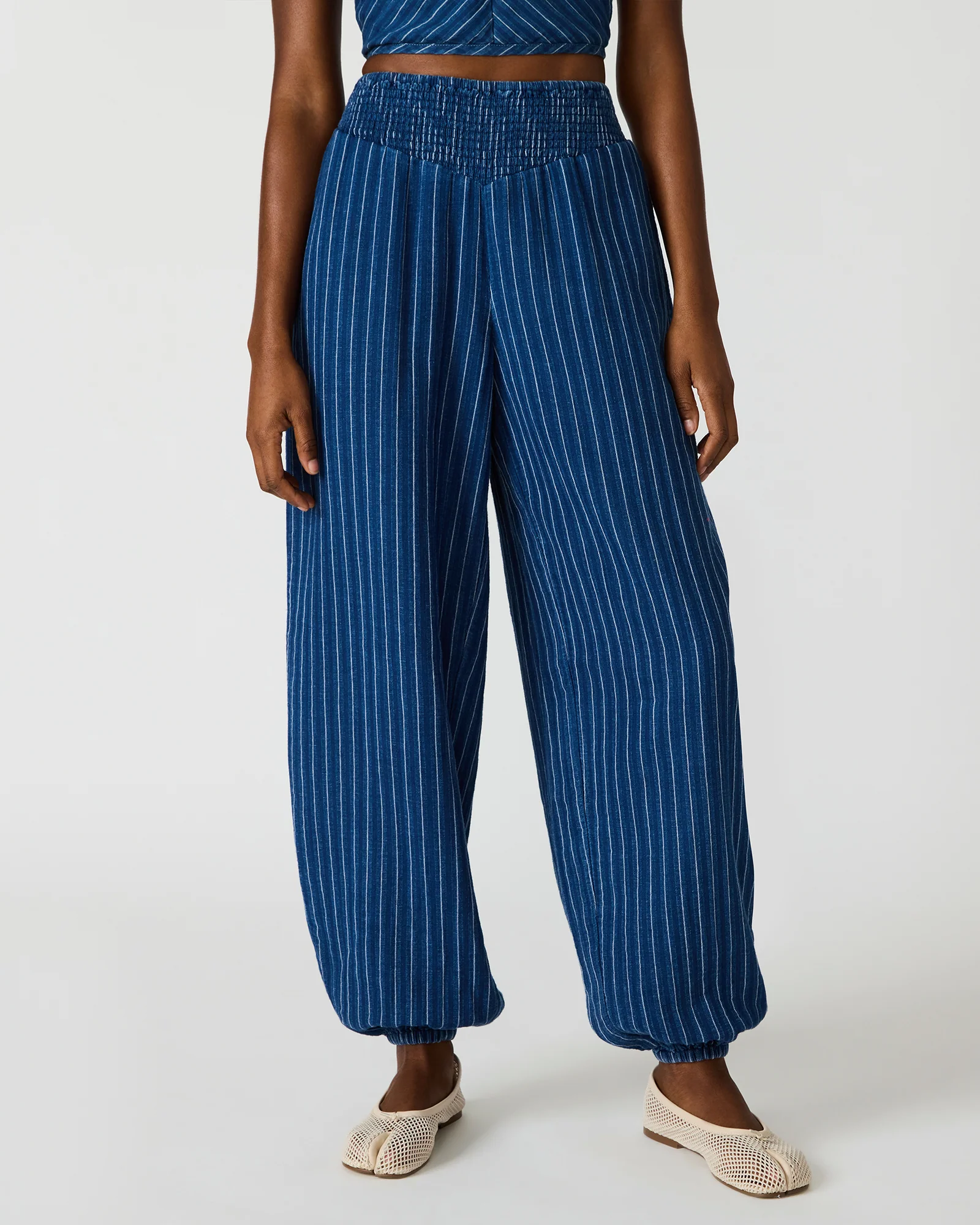 TILLIE PANT MIXED INDIGO - Image 2