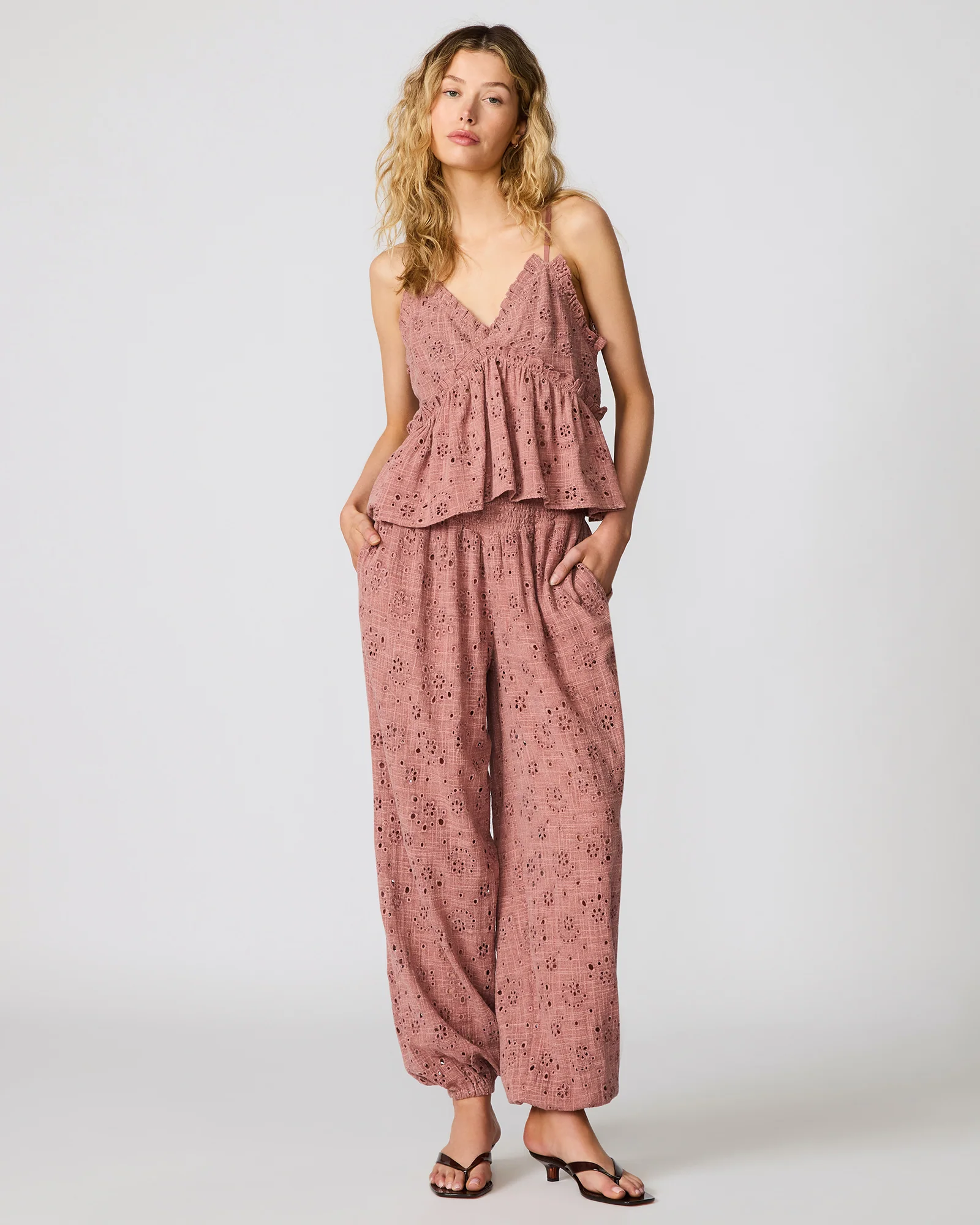 BRYNA TOP BURNT CORAL - Image 2