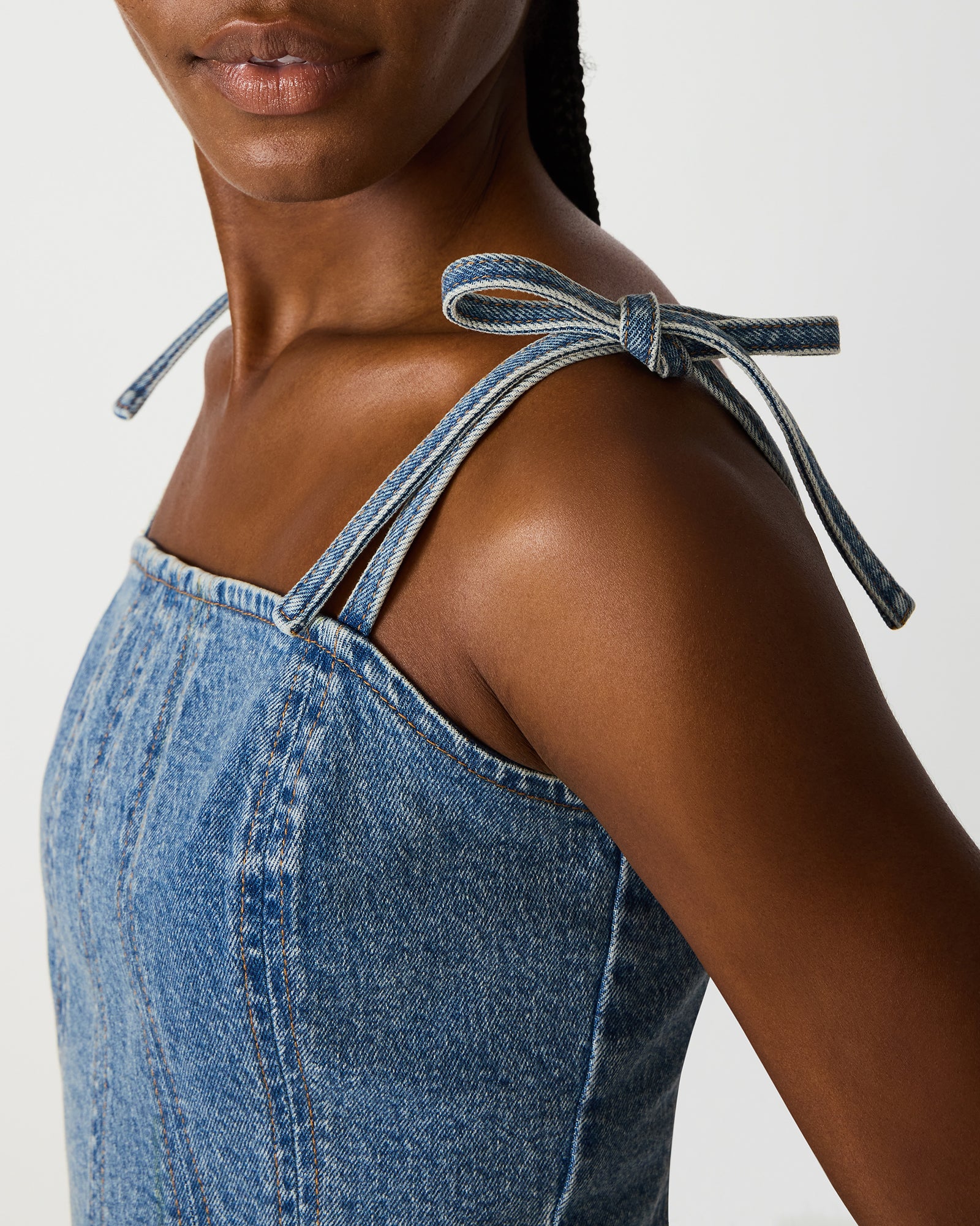 MEAGHAN TOP BLUE HEATHER - Image 4