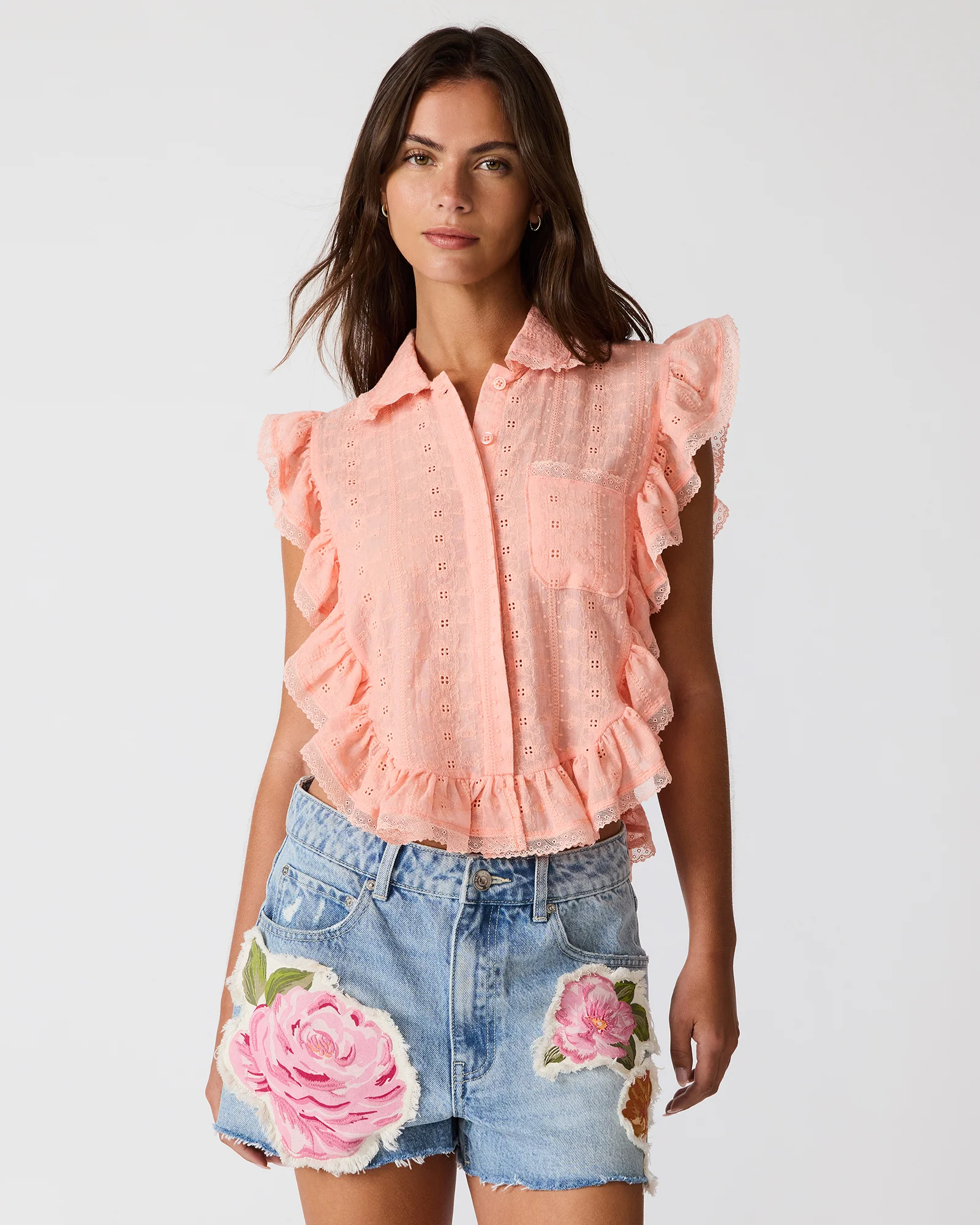 ADELINE TOP APRICOT GELATO - Image 2