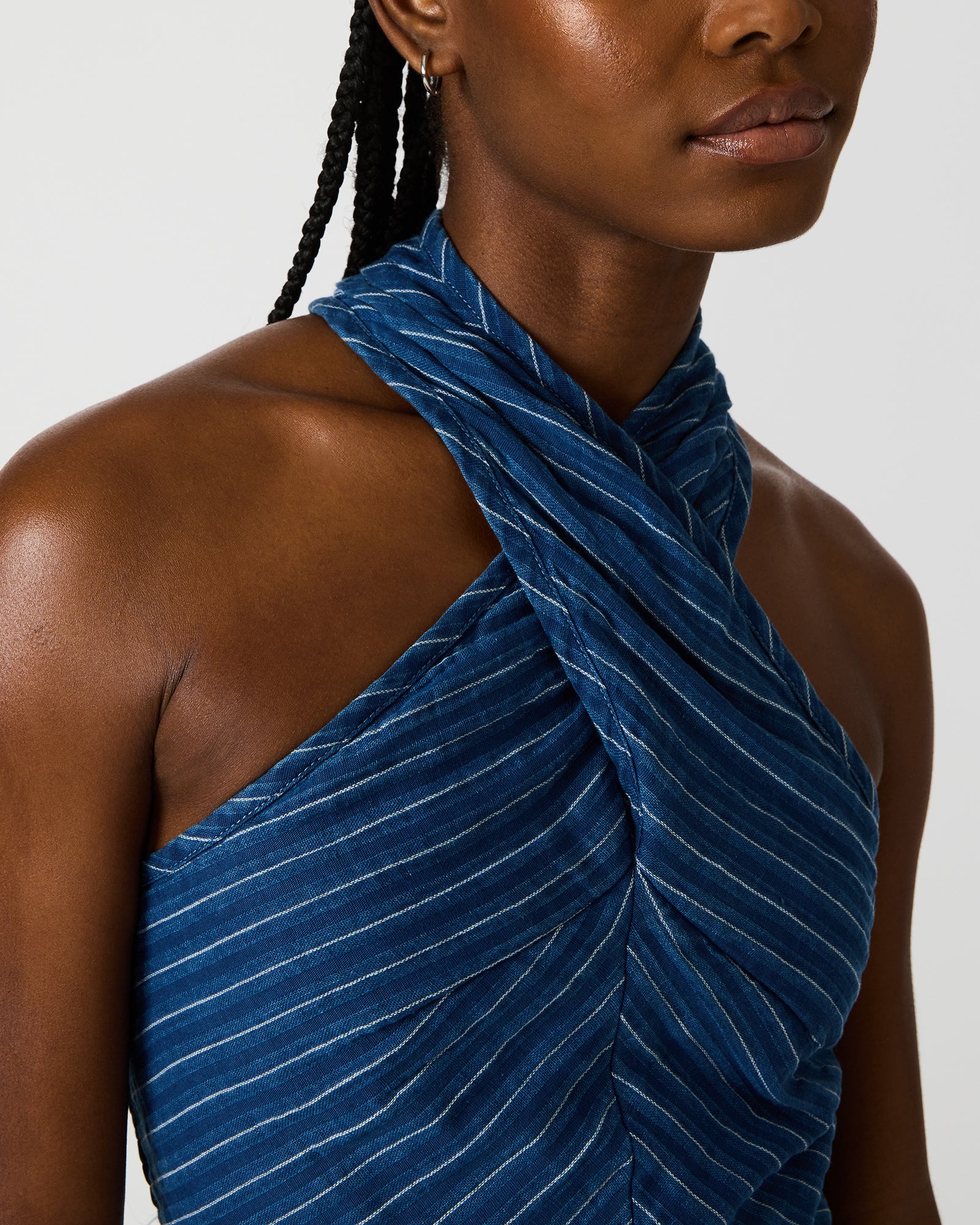 WINNIE TOP MIXED INDIGO - Image 3