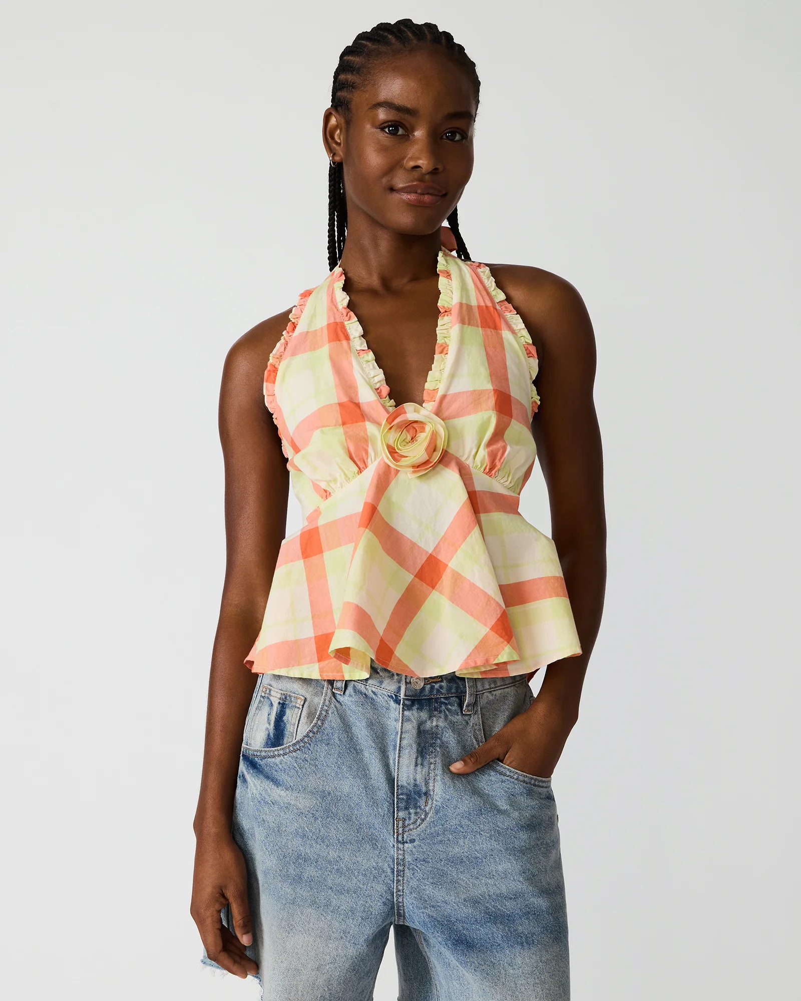 TANIA TOP PLAID - Image 2