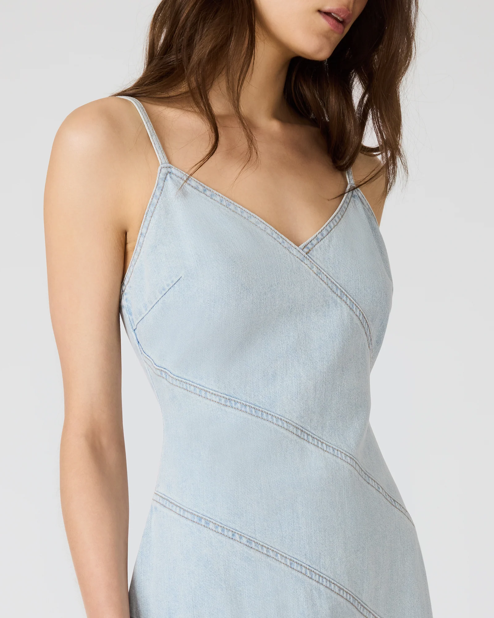 ELLIS DRESS HAZEY BLUE - Image 3