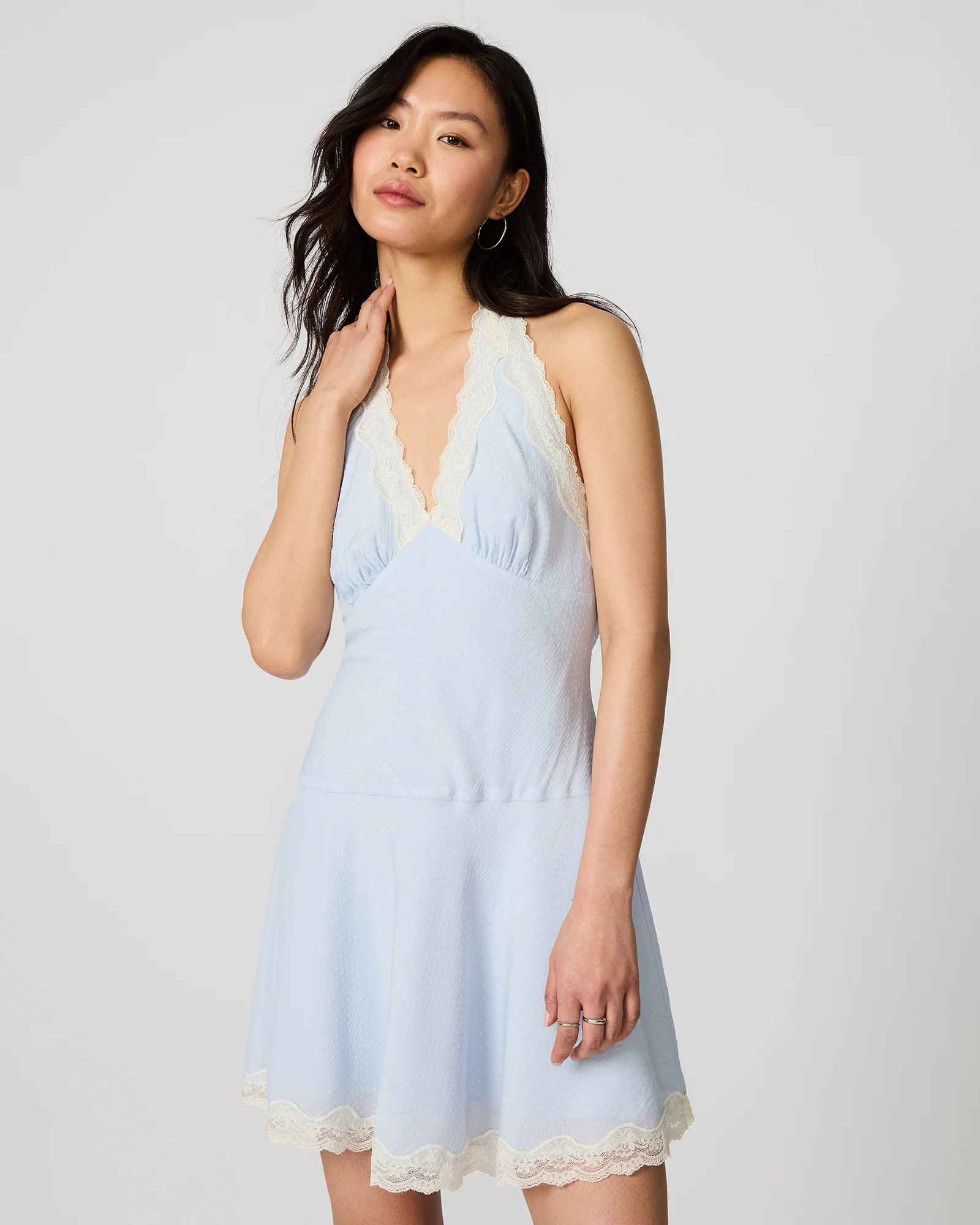 LIZA DRESS BLUE ICE - Image 2