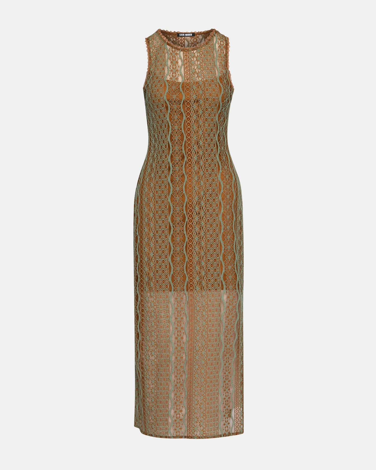 NYSSA DRESS RUST MULTI - Image 6