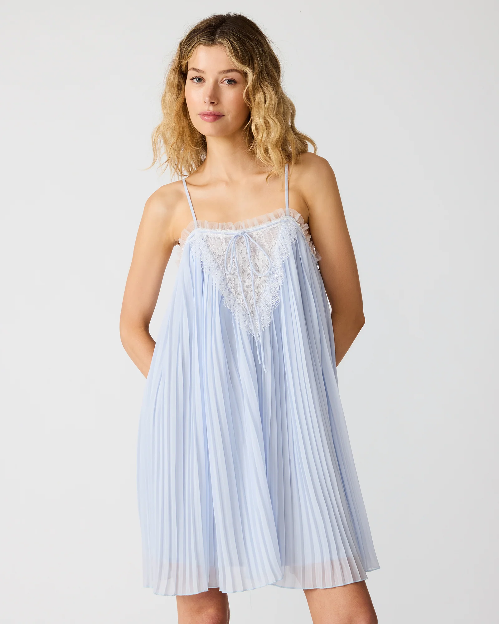 HELLEN DRESS BLUE ICE - Image 2