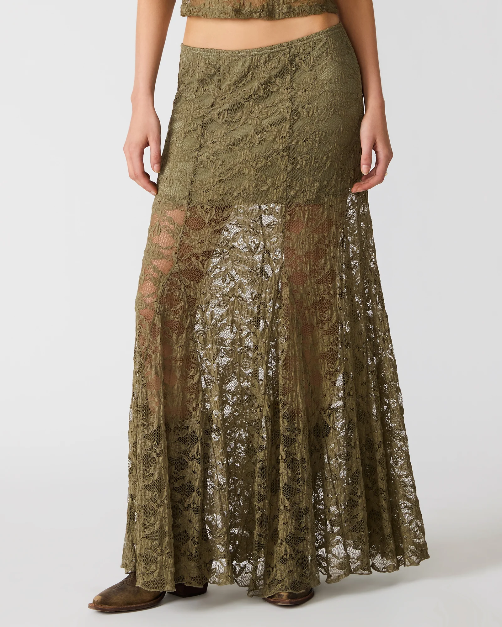MIRABEL SKIRT MOUNTAIN GREEN - Image 2
