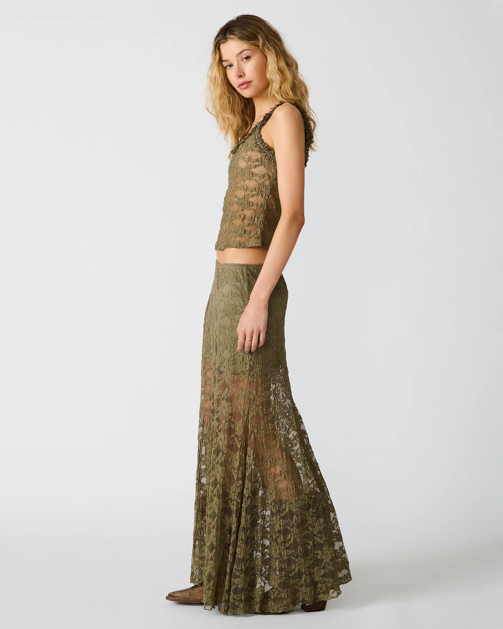 MIRABEL SKIRT MOUNTAIN GREEN - Image 4