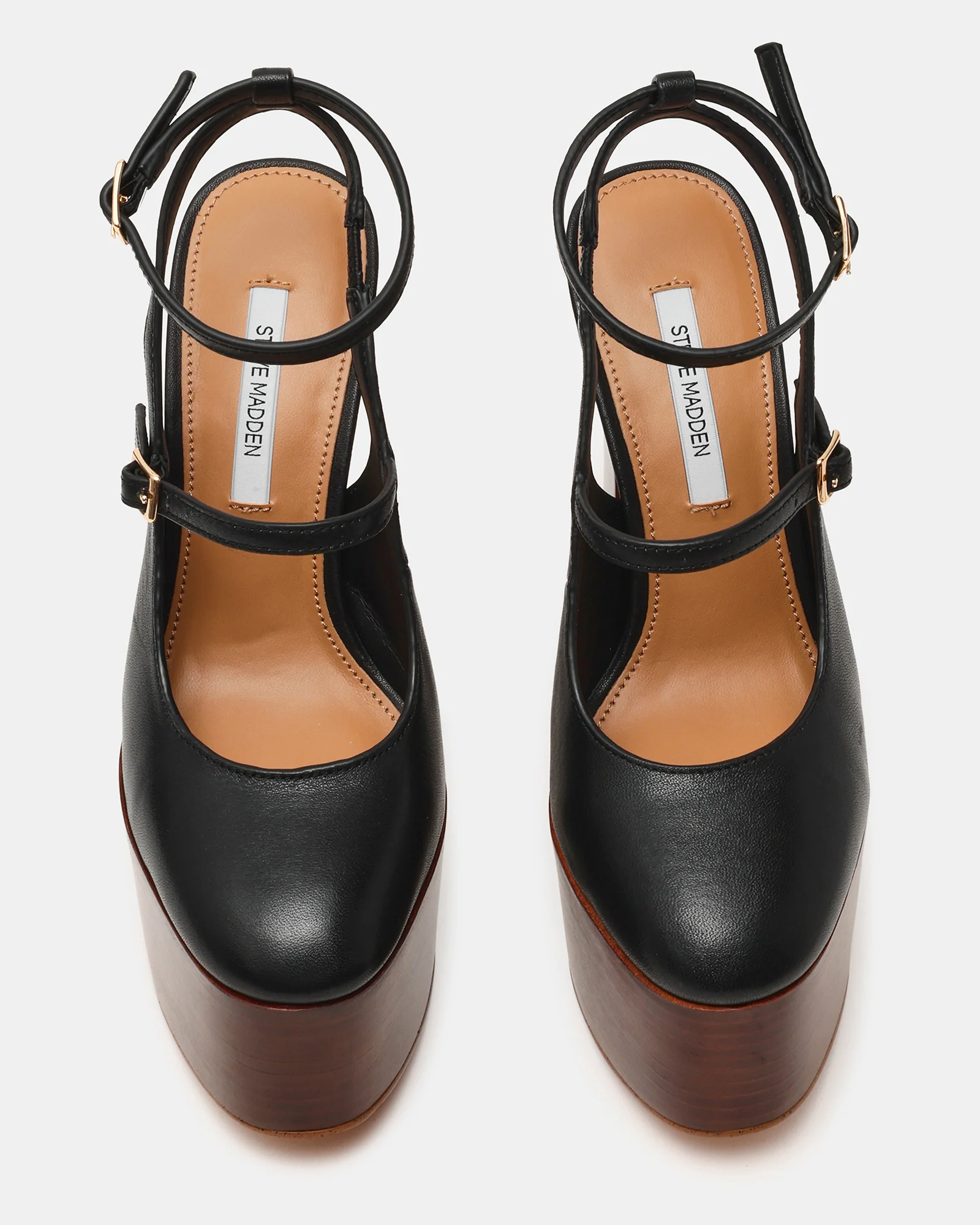 SCOTLYN STACKED BLACK LEATHER - Image 4