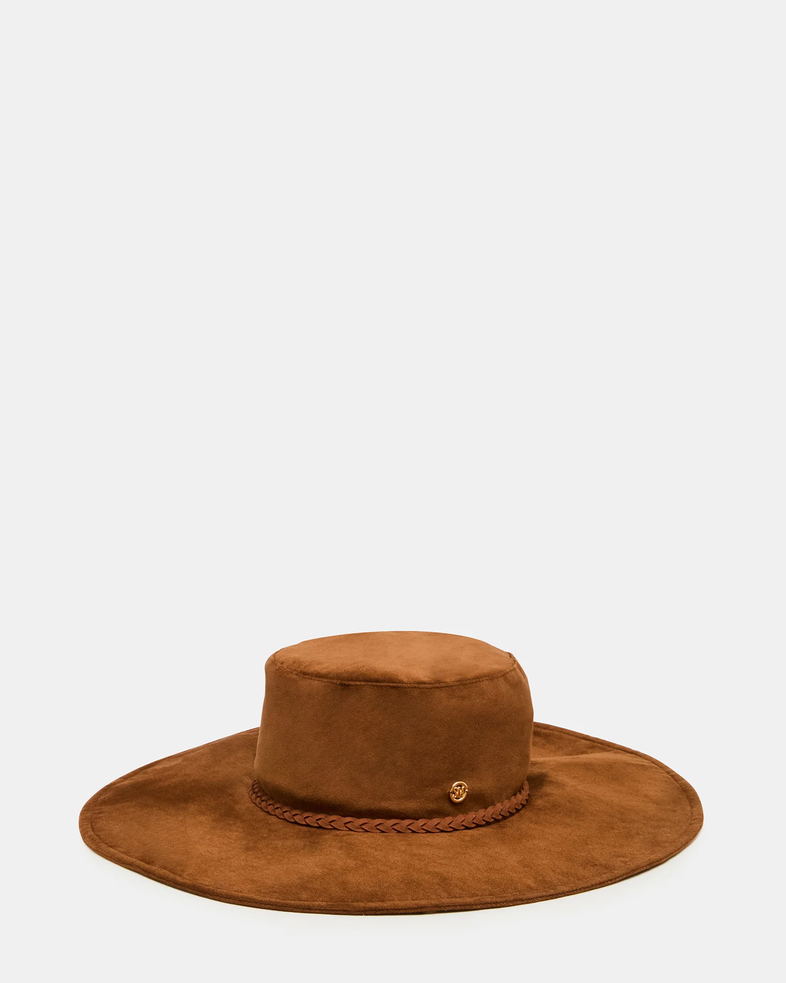 CHLOE FAUX SUEDE FLOPPY FEDORA TIRAMISU - Image 4
