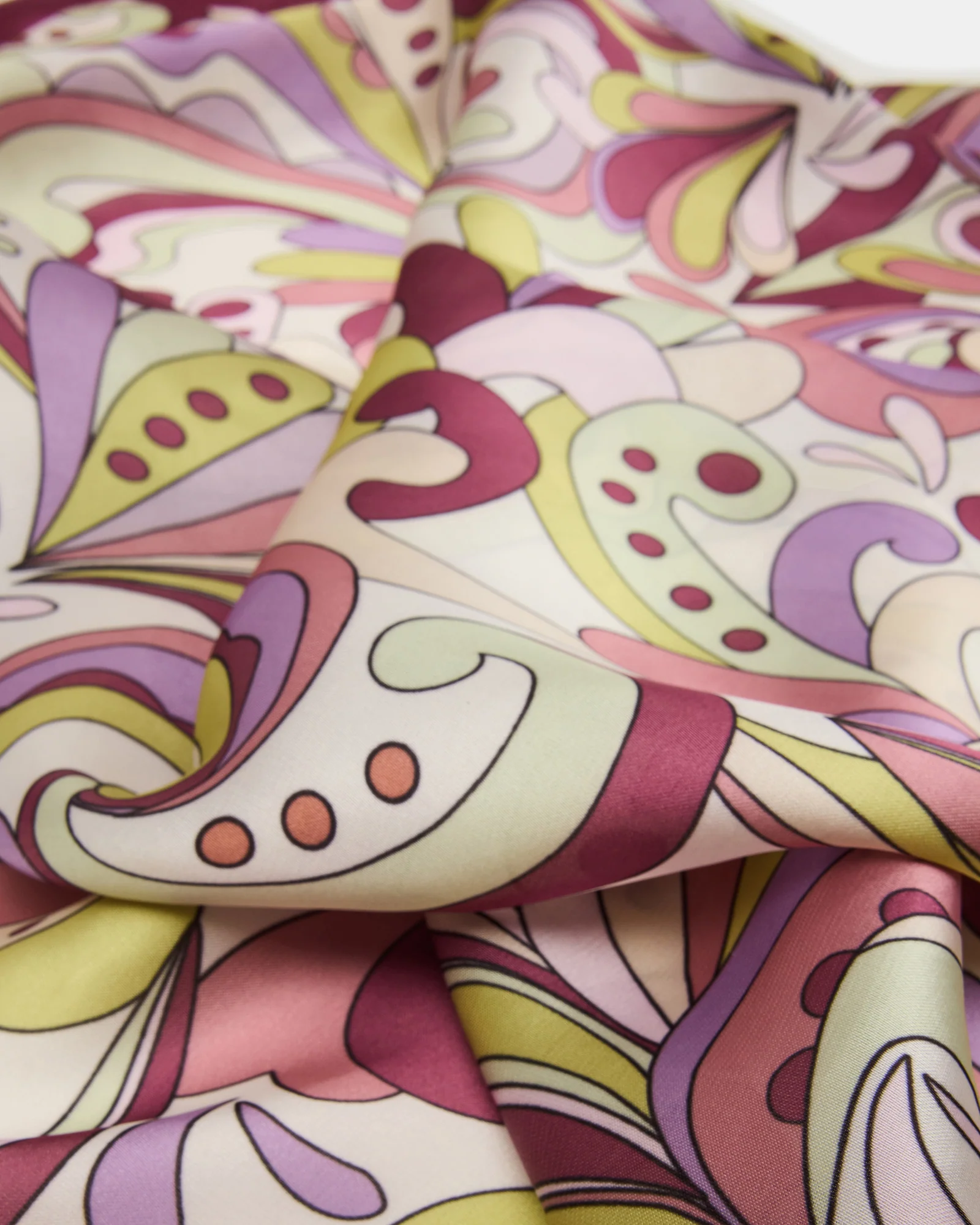 LAVENDER PRINTED SCARF - Image 3