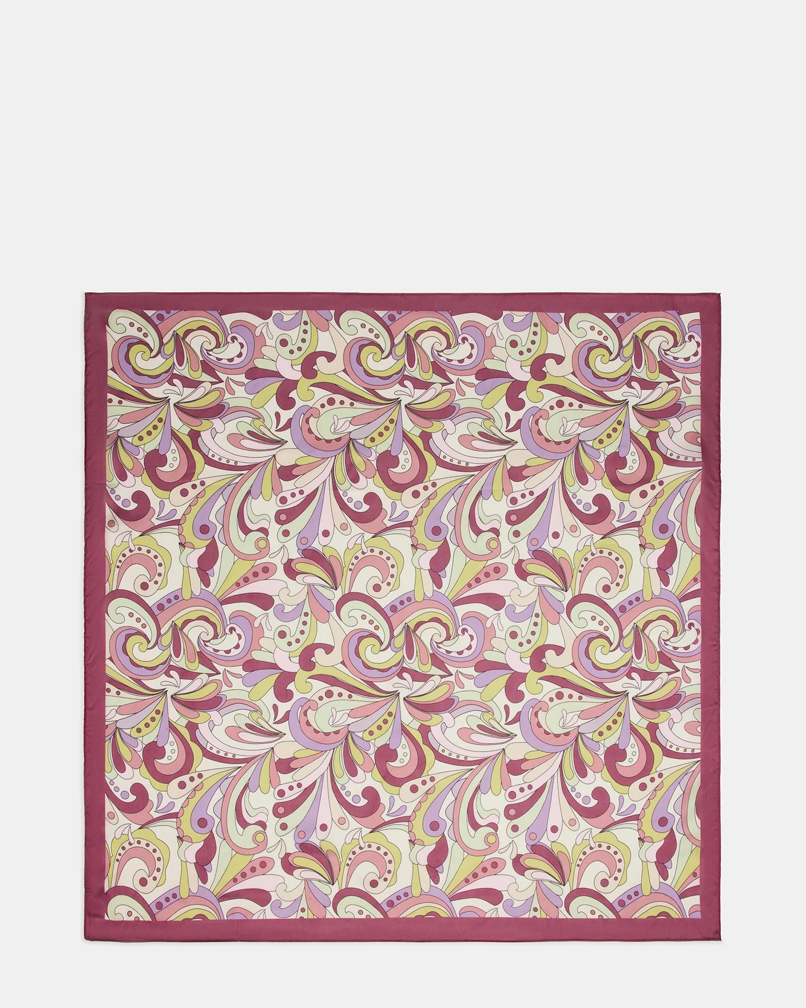 LAVENDER PRINTED SCARF - Image 4
